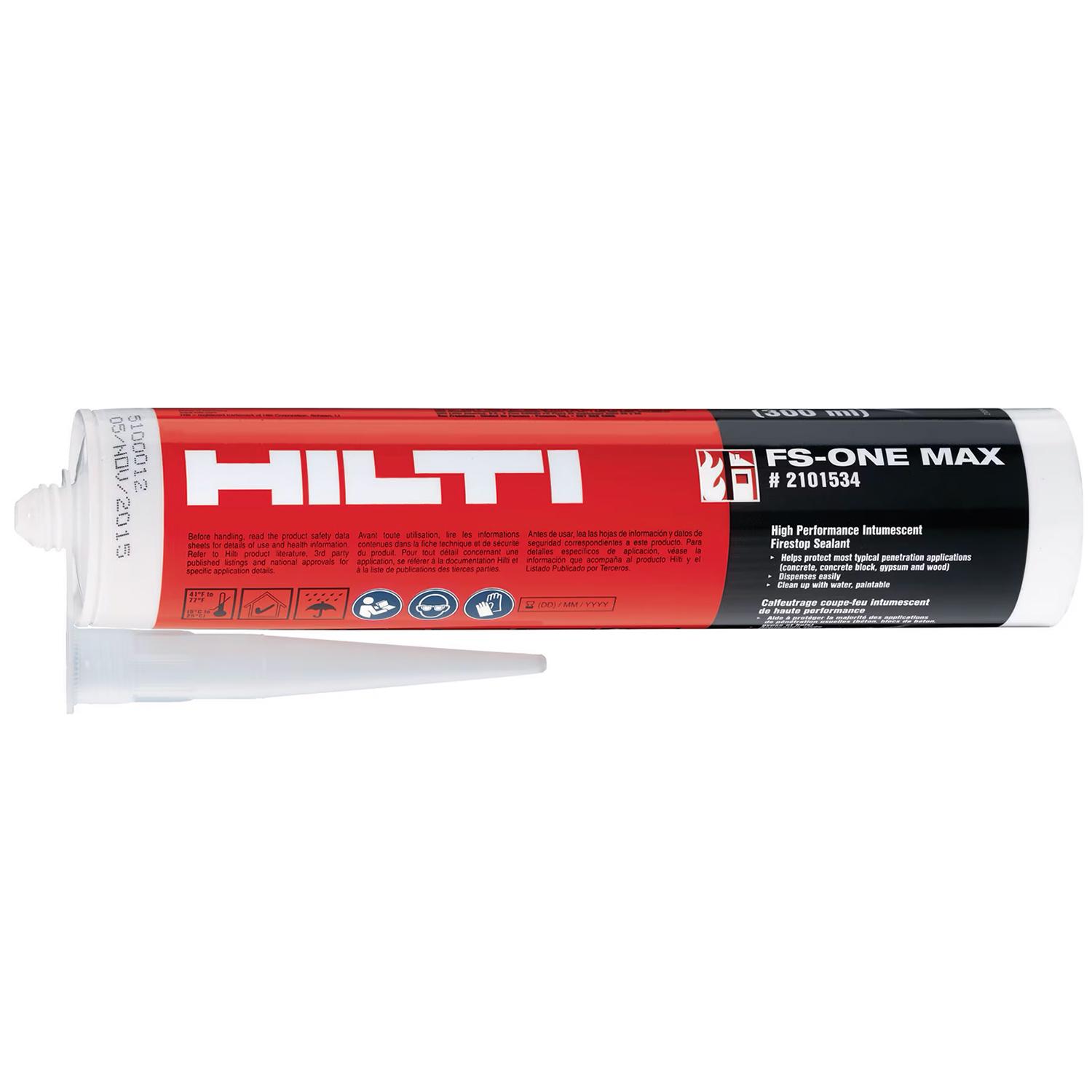Scellant coupe-feu intumescent FS-One Max 284 ml