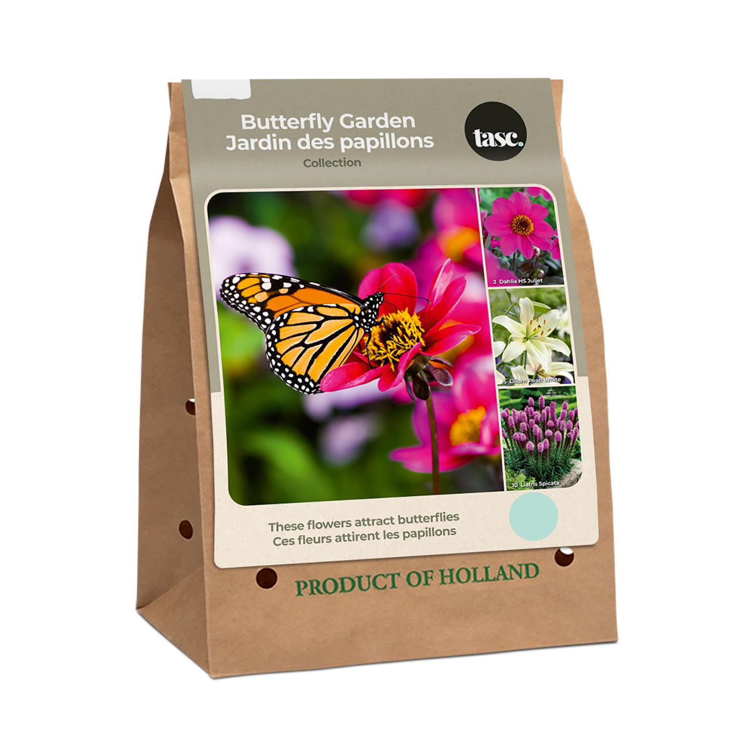 Collection de jardin papillon