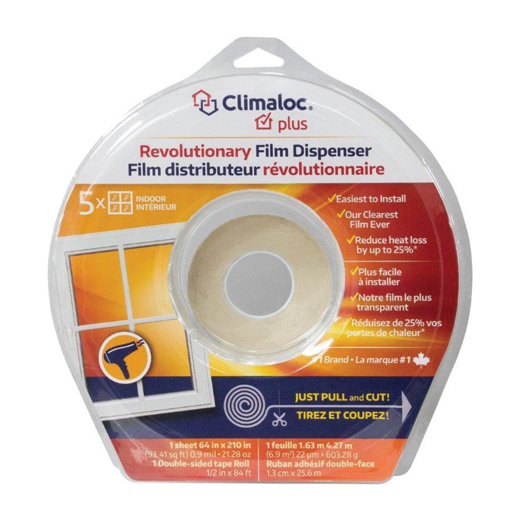 Distributeur de pellicule isolée pour fenêtre 64 x 210 po