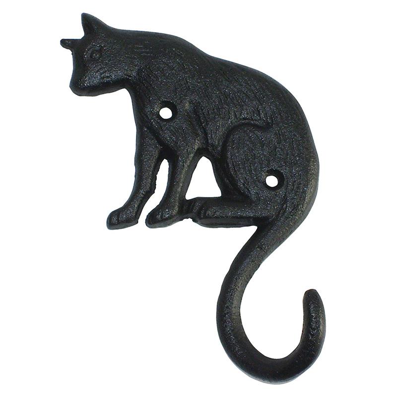 Cast Iron Cat Hook