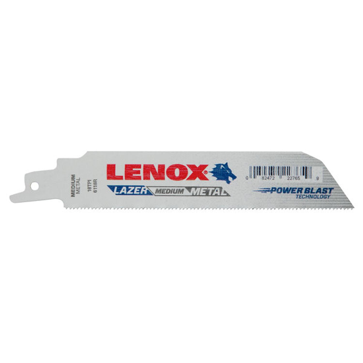 6" 18 TPI Bi Metal Lazer Metal Cutting Reciprocating Blade