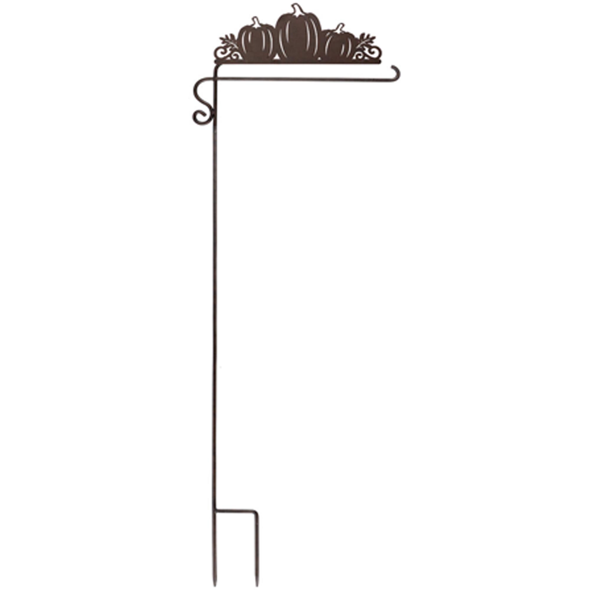 Pumpkin Garden Stake
