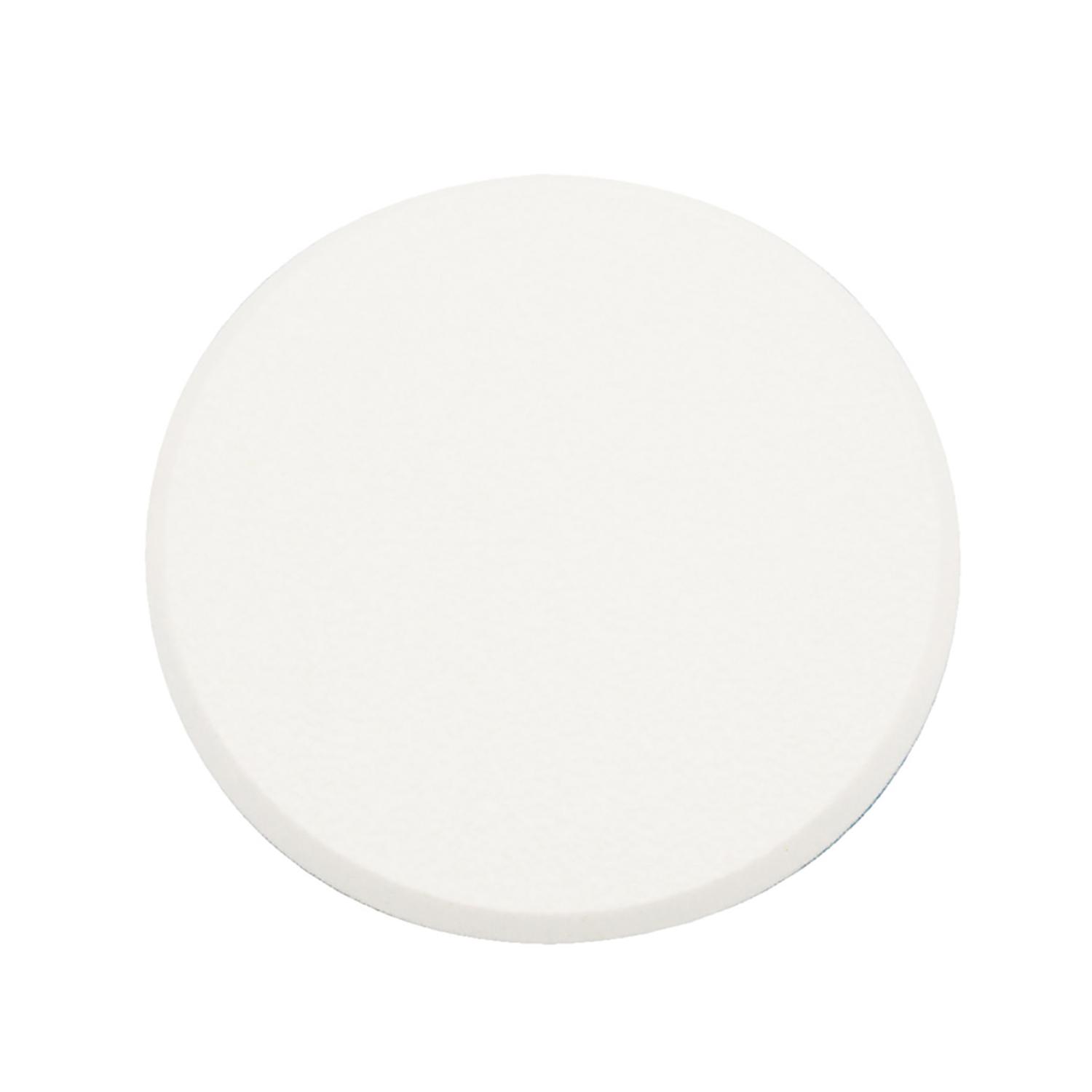 Wall Protector, 3-1/4" Textured, Self-Adhesive, White Vinyl