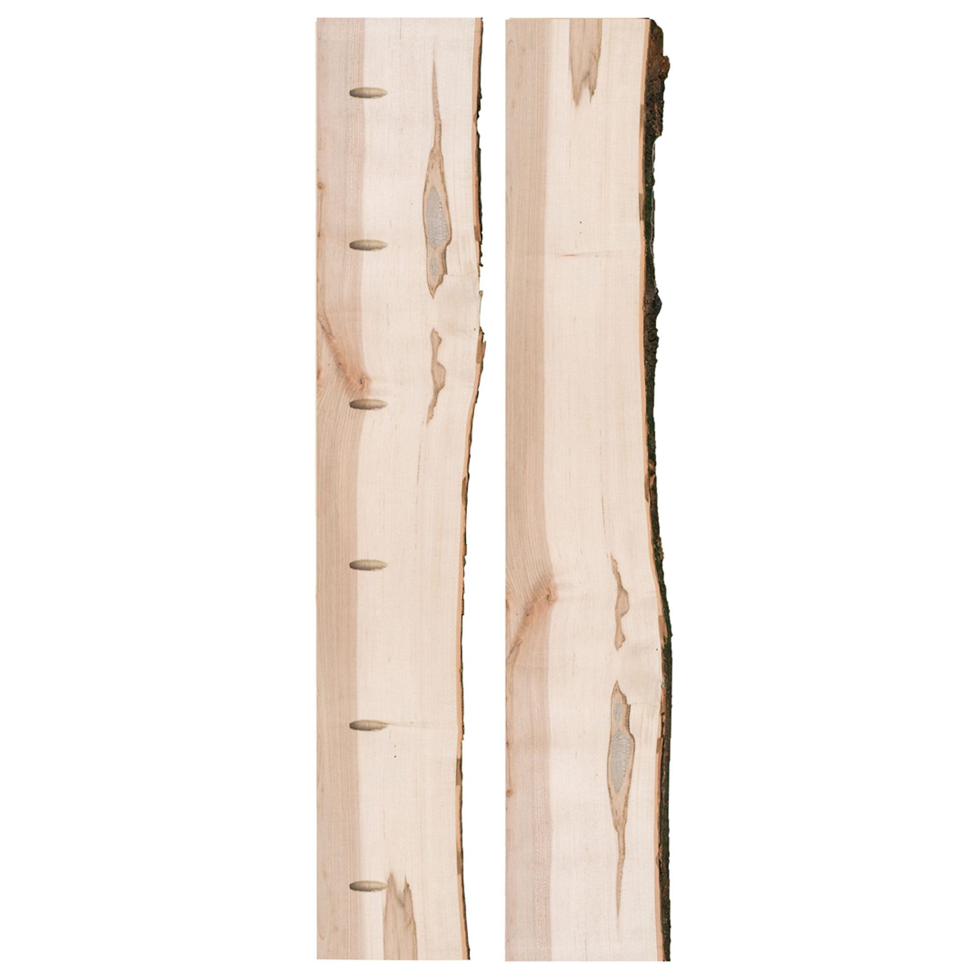 Pièce de bord à arête vive S3S en érable 2 x 5,8 po x 4 pi