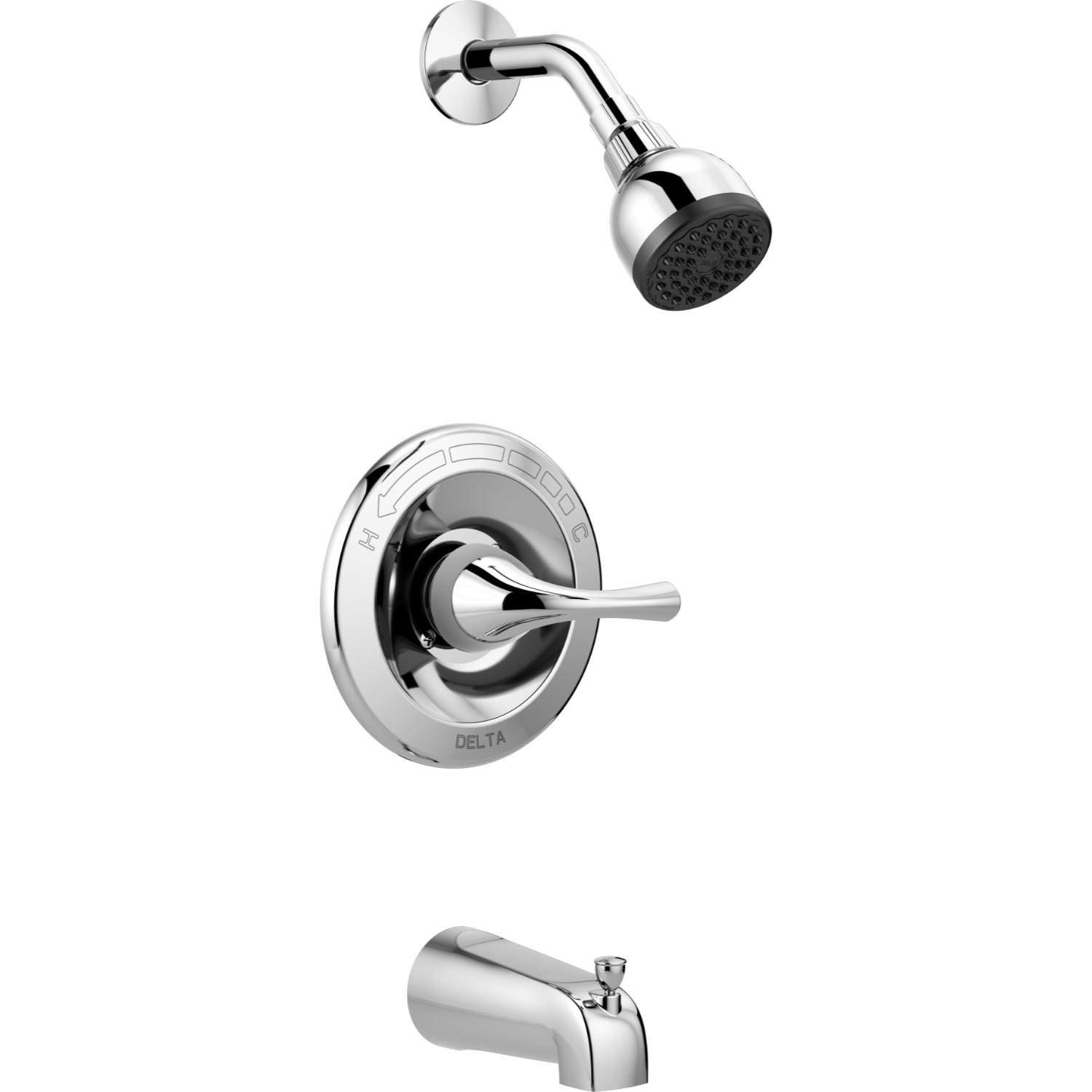 Principals Tub & Shower Faucet-Chrome