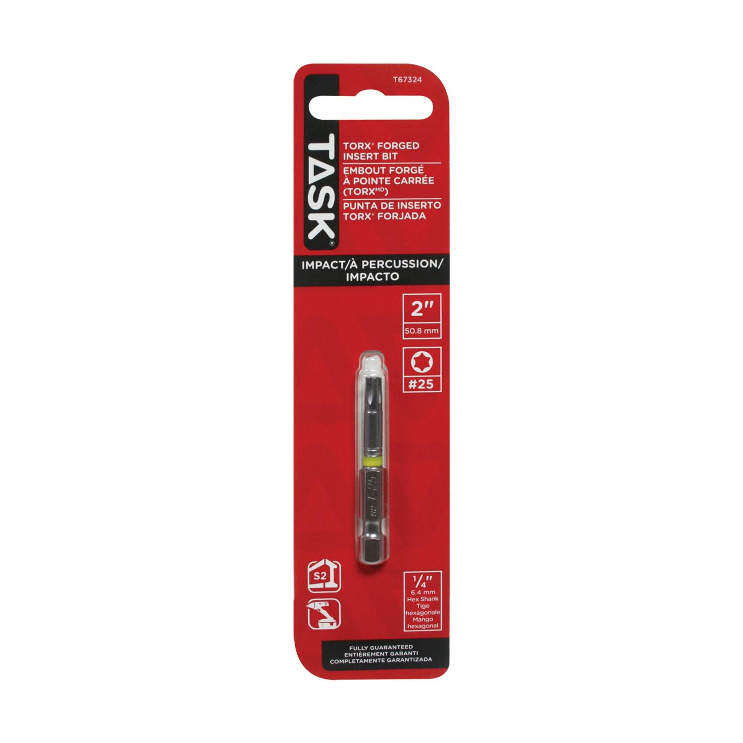 T25 Torx 2" IMPACT Driver Bit-1/pack