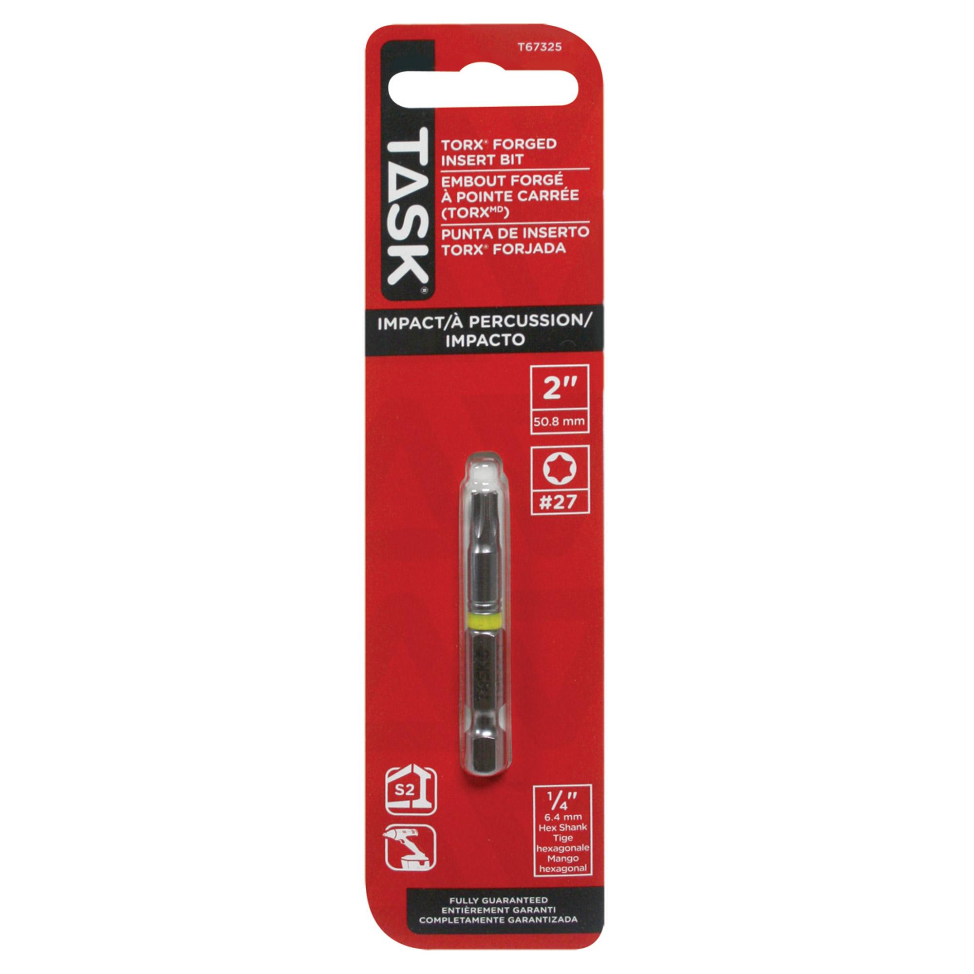 T27 Torx 2" IMPACT Driver Bit-1/pack
