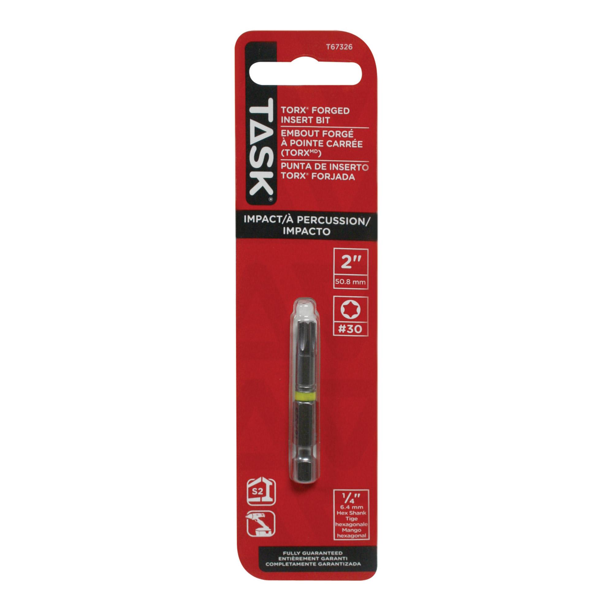Mèche de visseuse à CHOCS Torx T30 2 po, 1/pqt