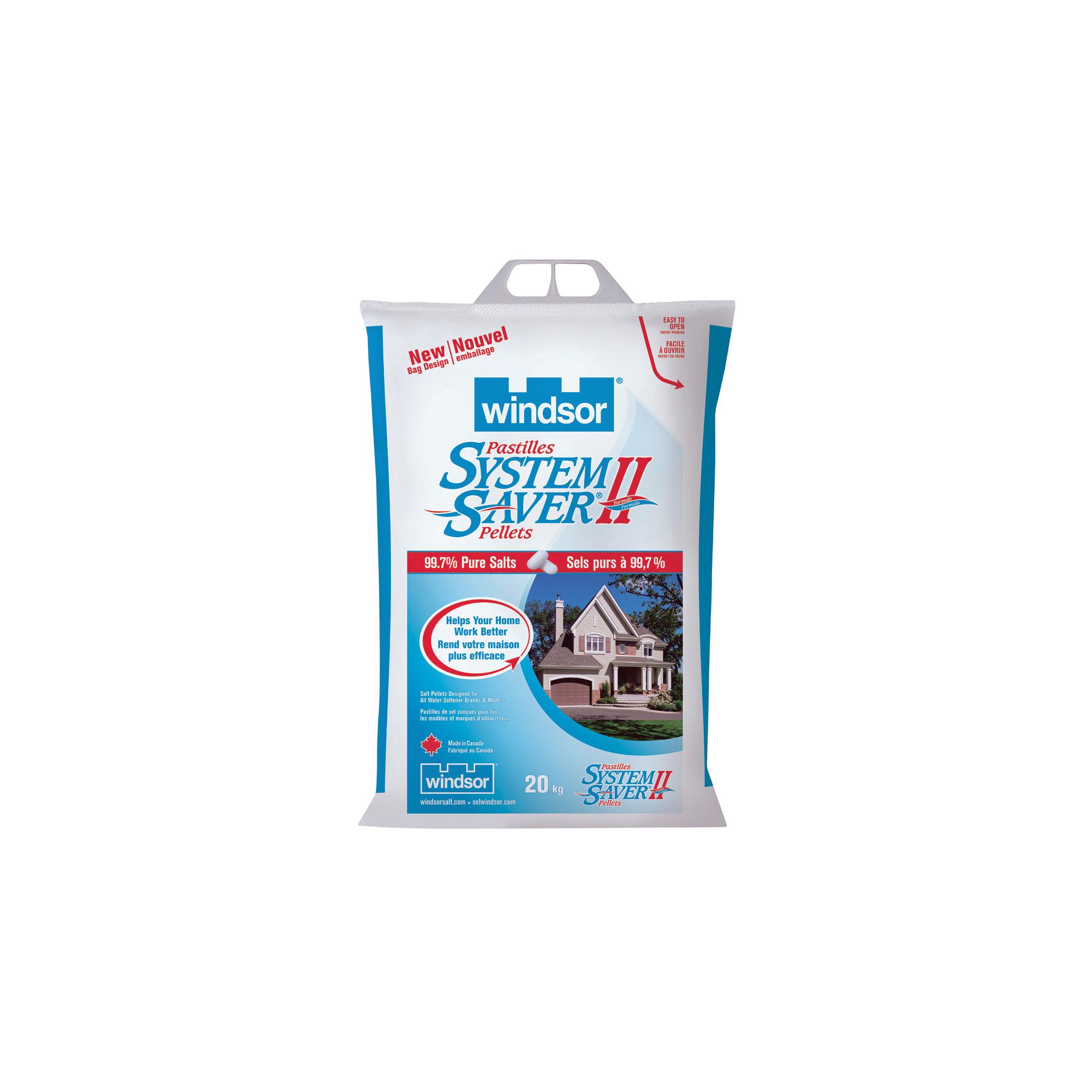 Pastilles de système d'adoucisseur d'eau Saver II Windsor