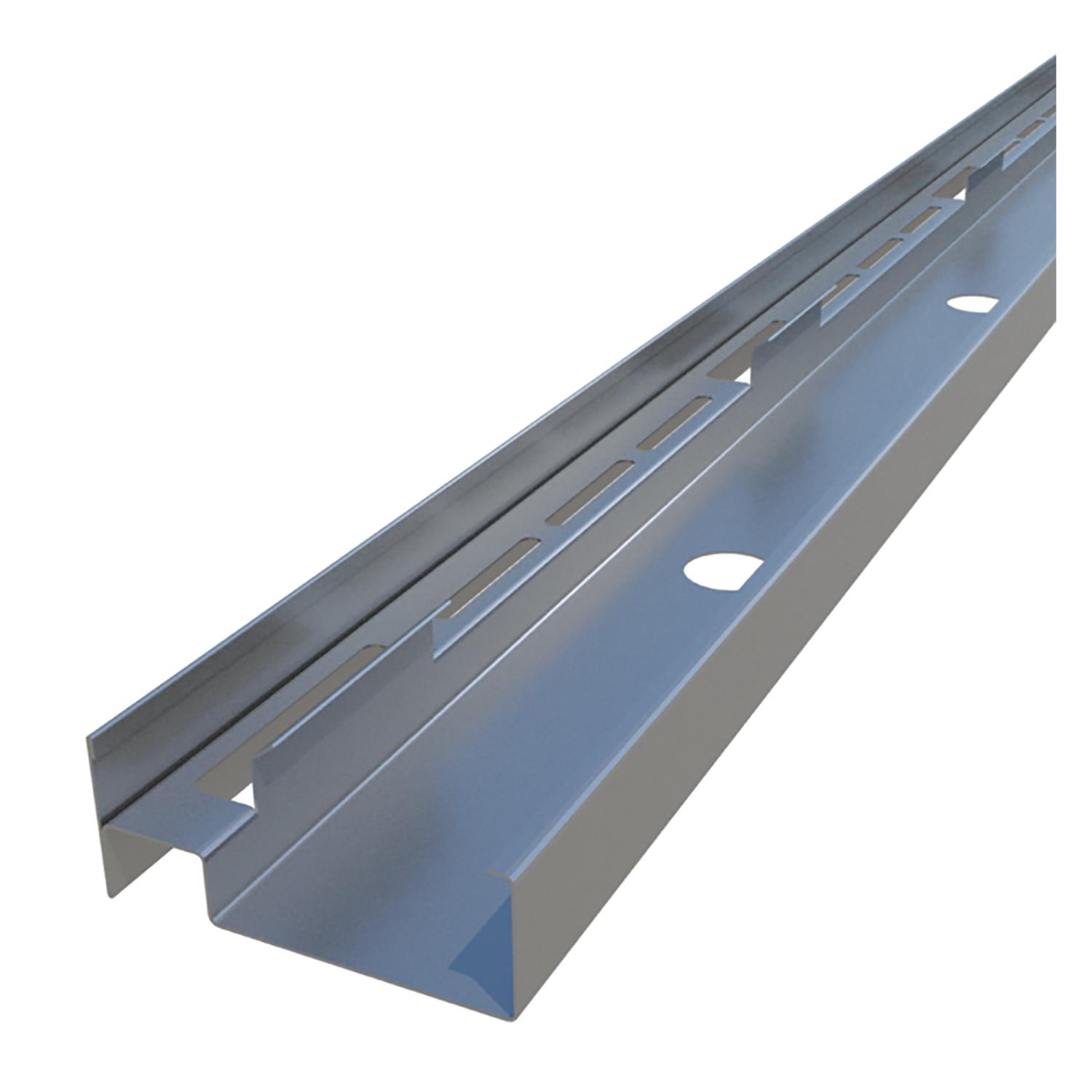 Montant de paroi de puits 2 1/2 po x 12 pi calibre 25