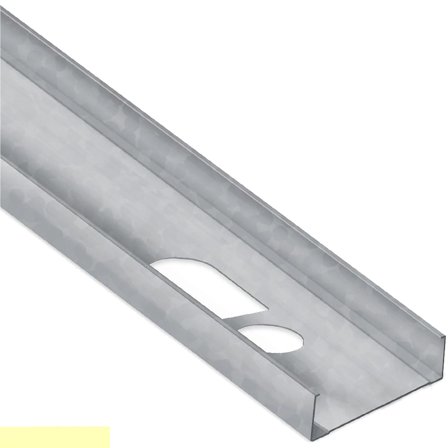 Montant 6 po x 20 pi patte 1 1/4 po calibre 20