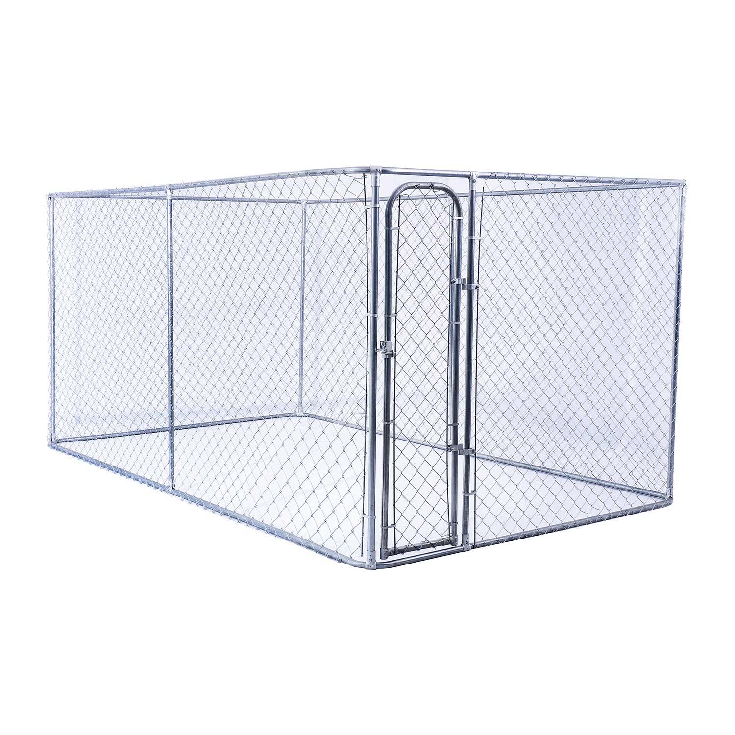 Chain Link Dog Kennel 5' x 10' x 6'