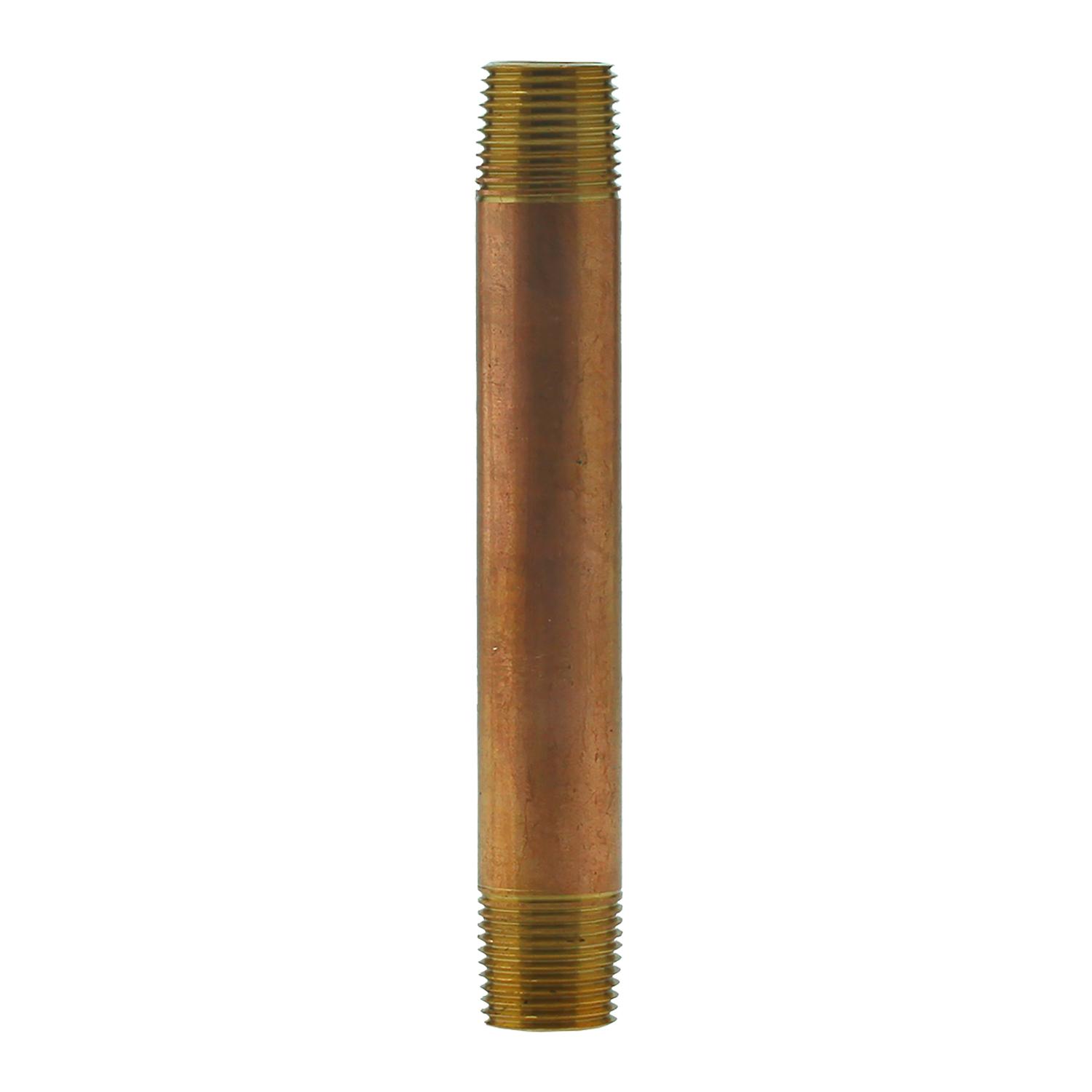 1/2" x 5-1/2" No Lead Bronze Nipple