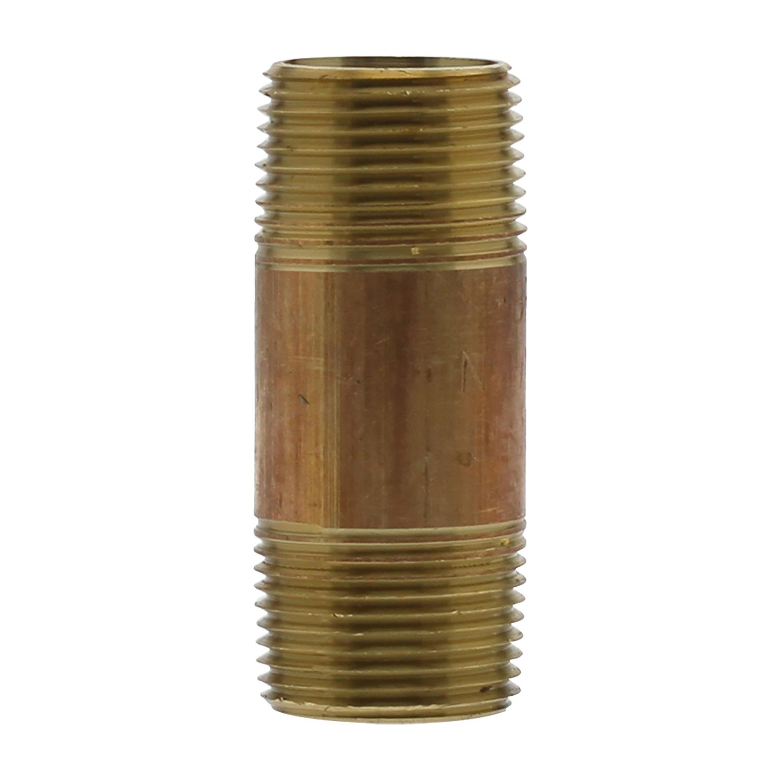 3/4" x 2-1/2" No Lead Bronze Nipple
