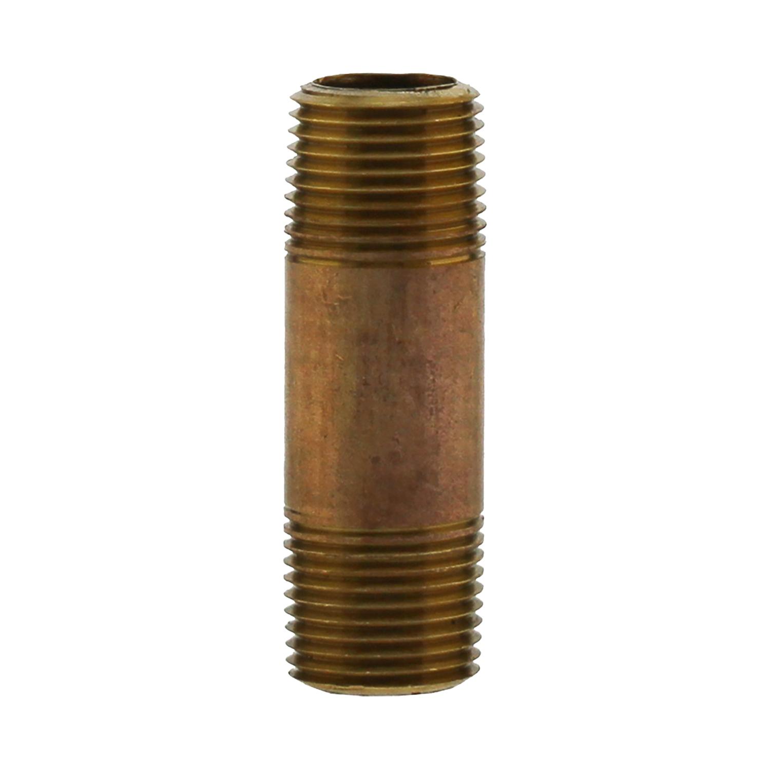 3/8" X 2" Bronze Nipple
