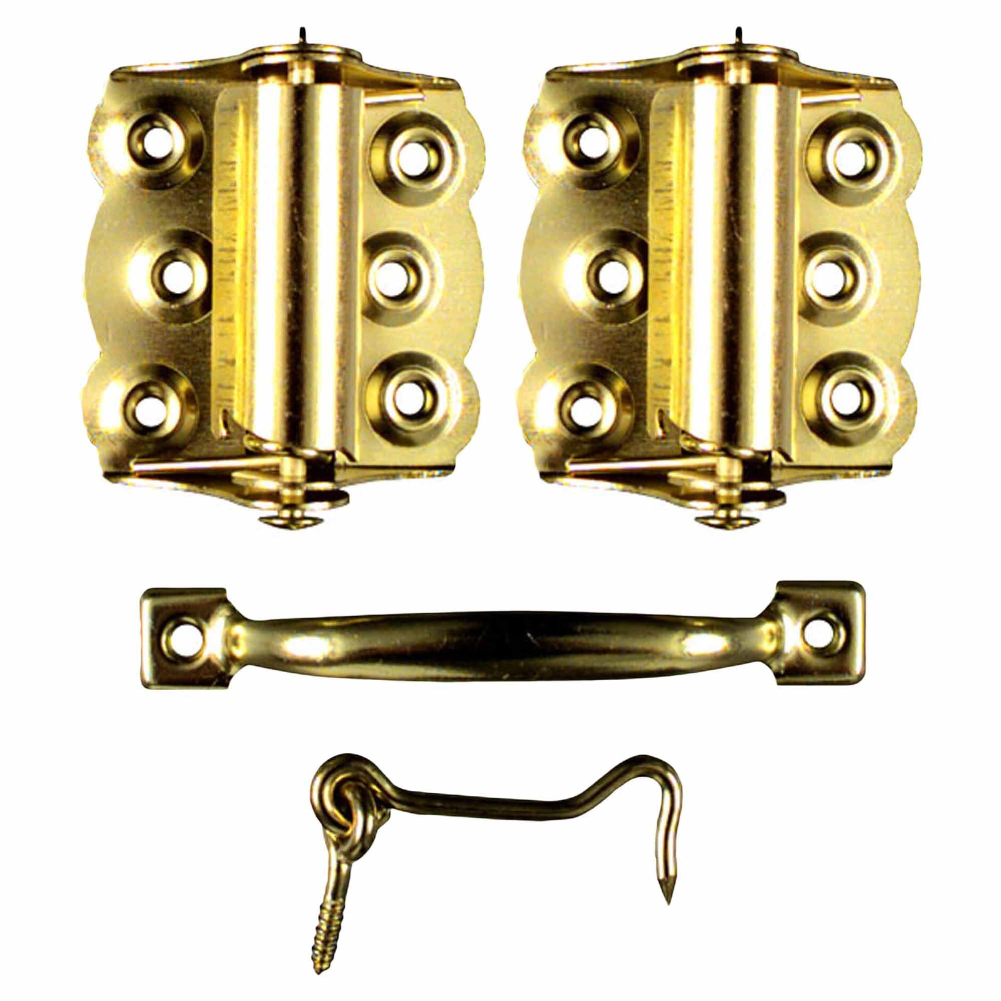 Brass Screen Door Hardware Set