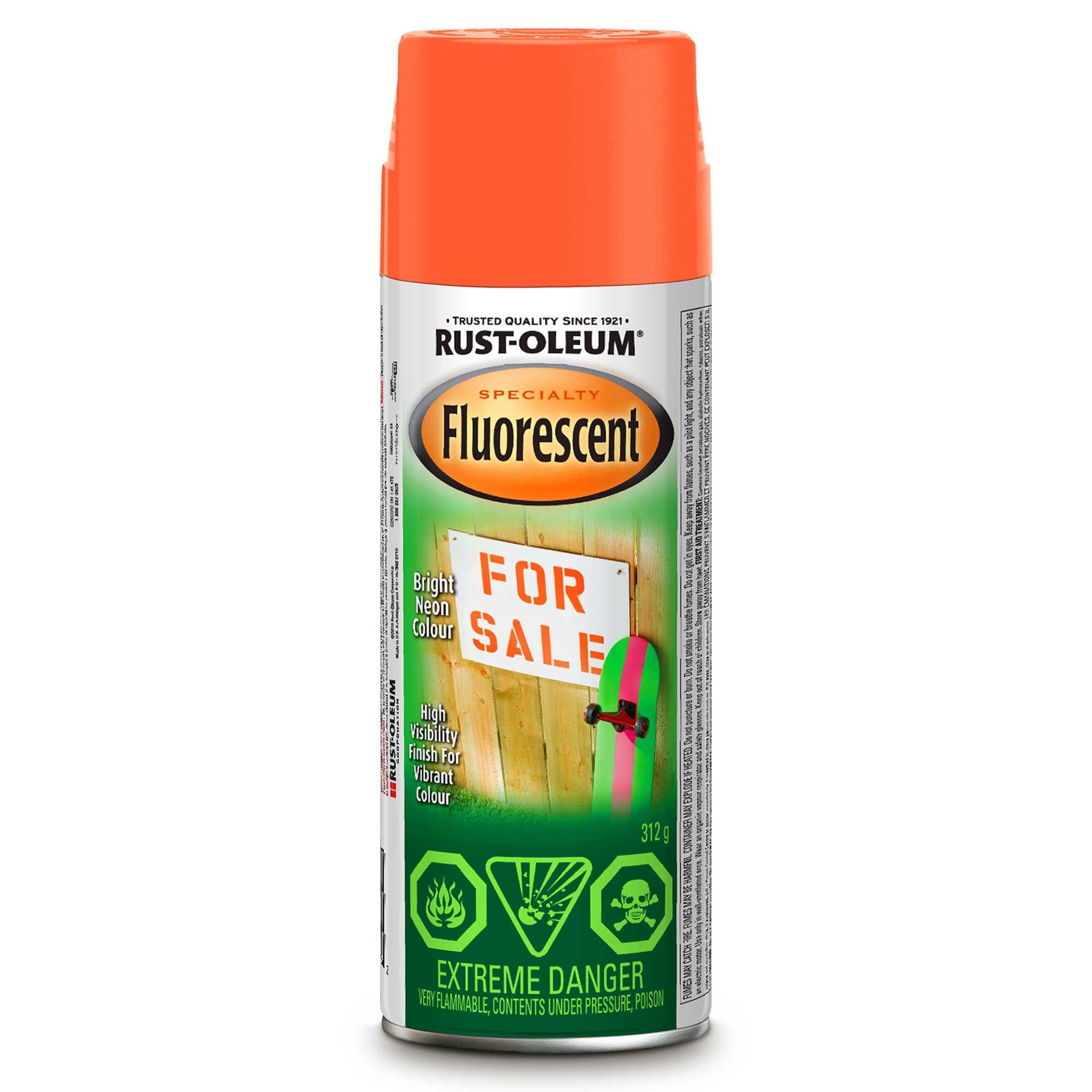 Peinture aérosol fluorescente Rust-Oleum 312 g