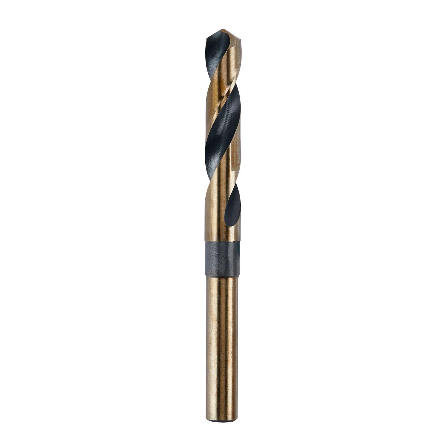 9/16 Inch Black Oxide 1/2 Inch Reduced Shank Bit