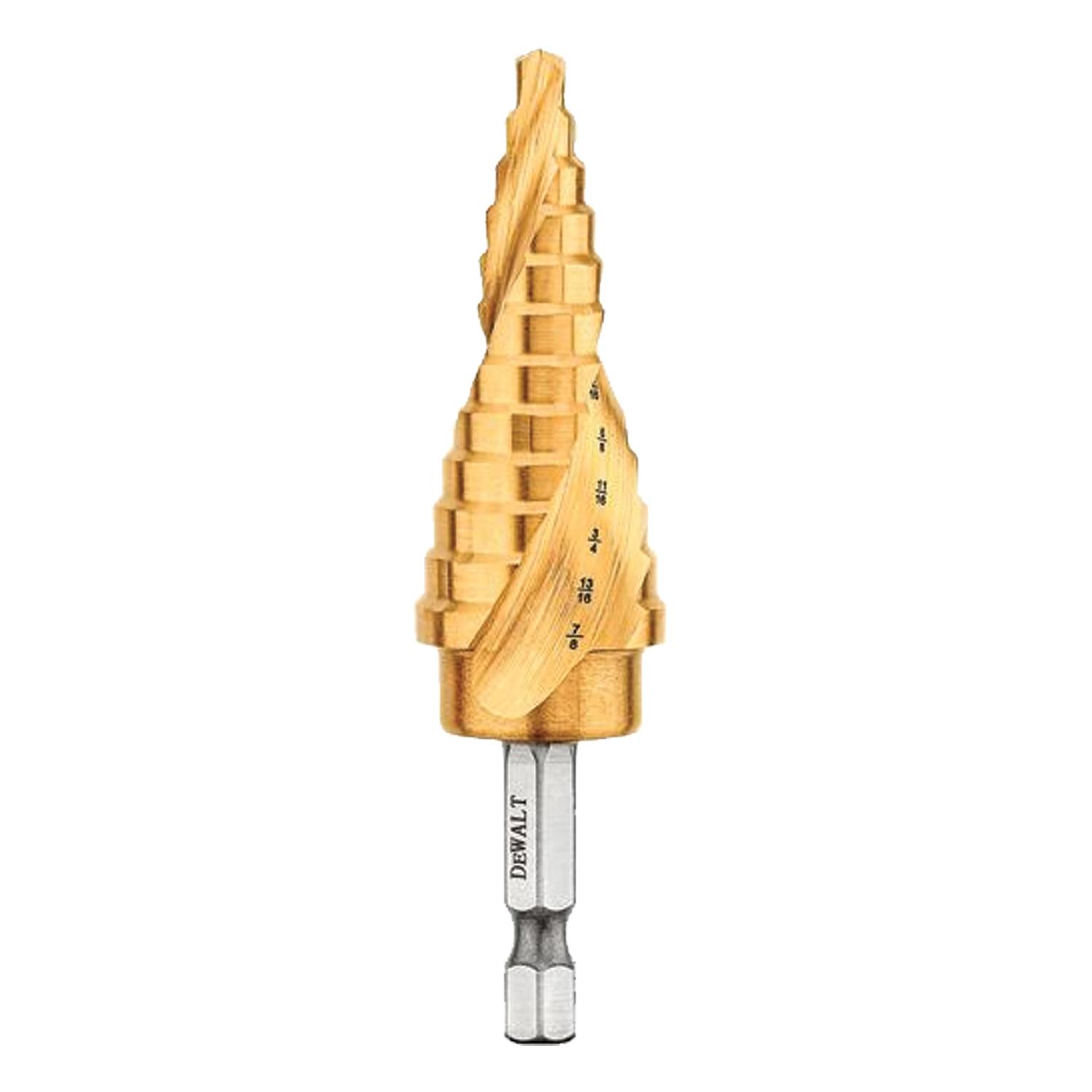 7/8 Inch 1-1/8 Inch Step Drill Bit