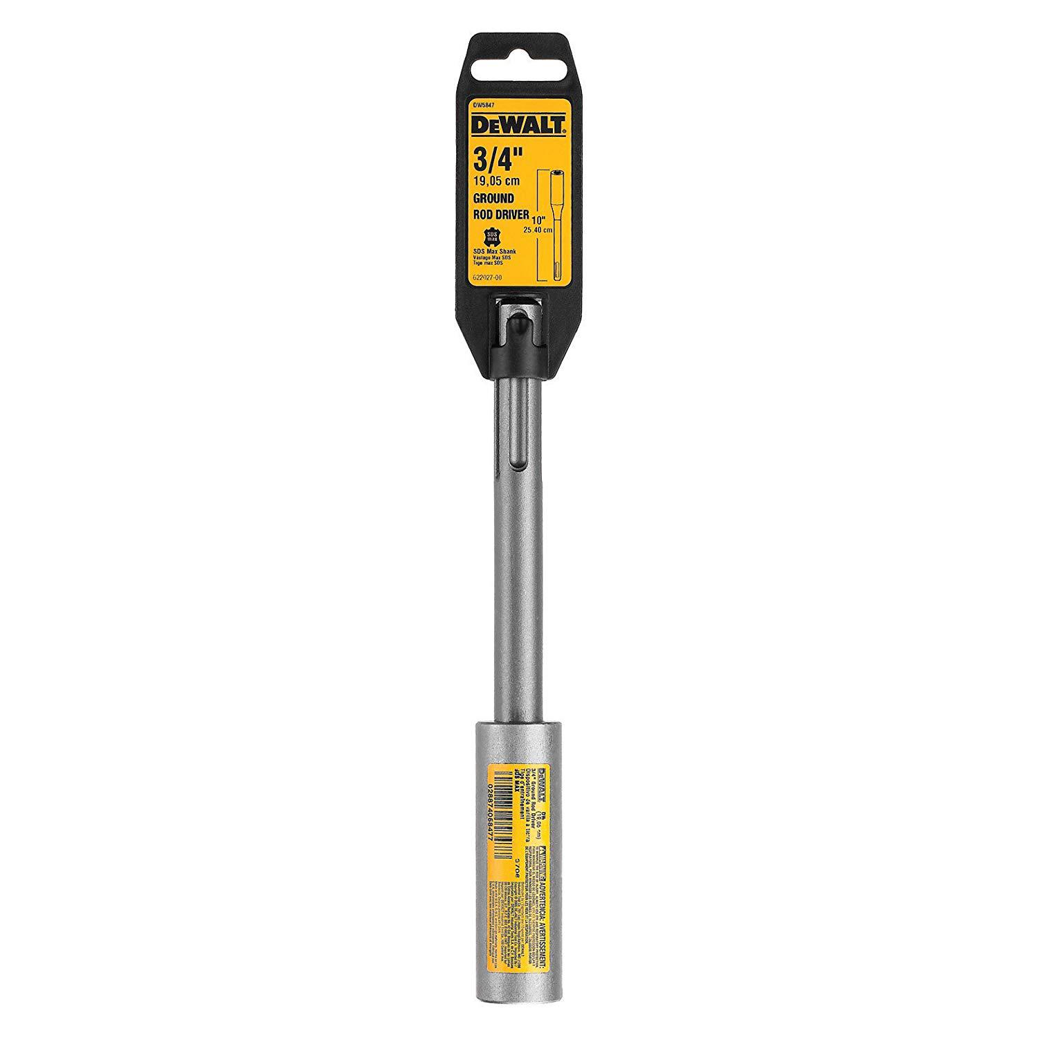 Ground Rod Driver SDS Max Shank