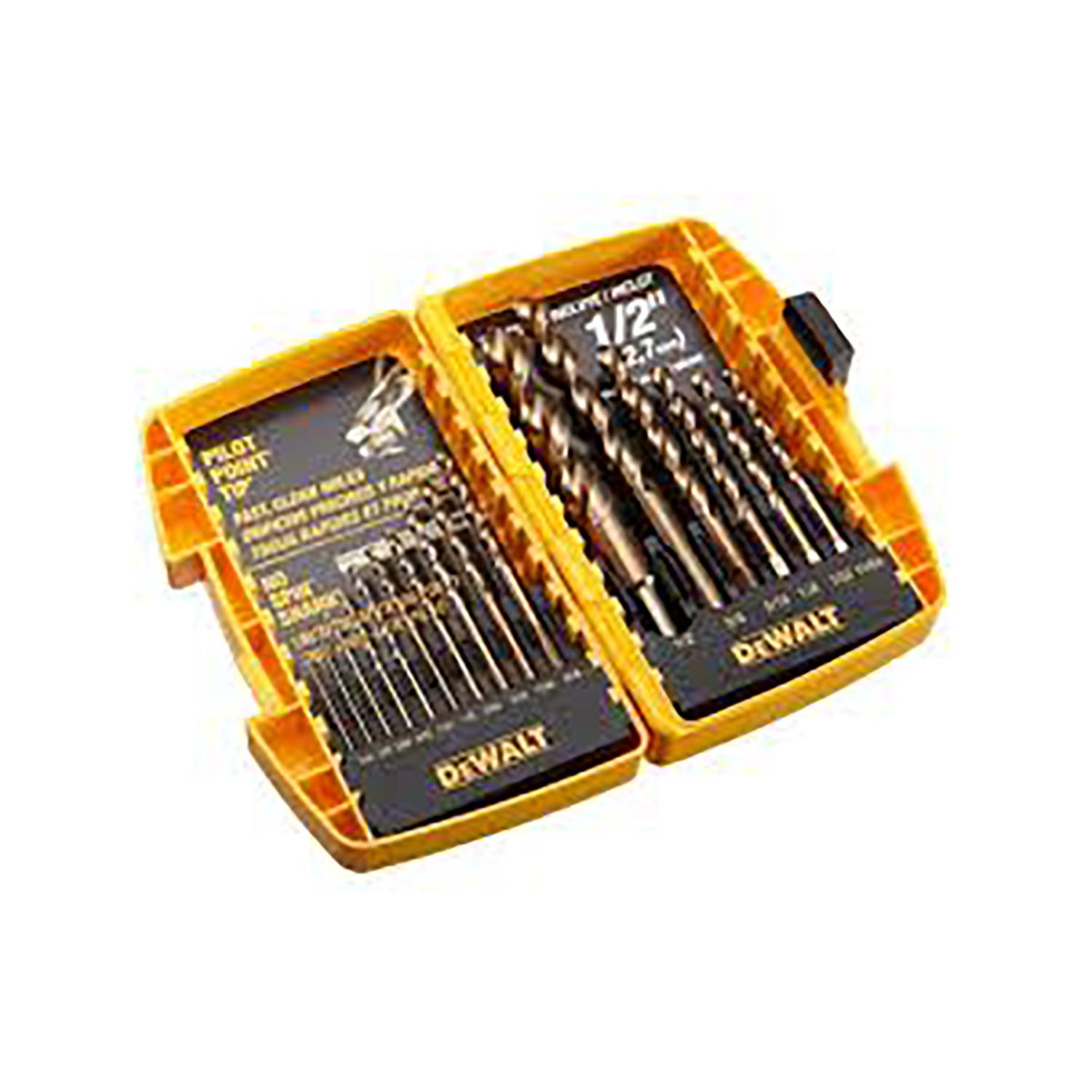 16 Piece Drill Bit Set With Pilot Point