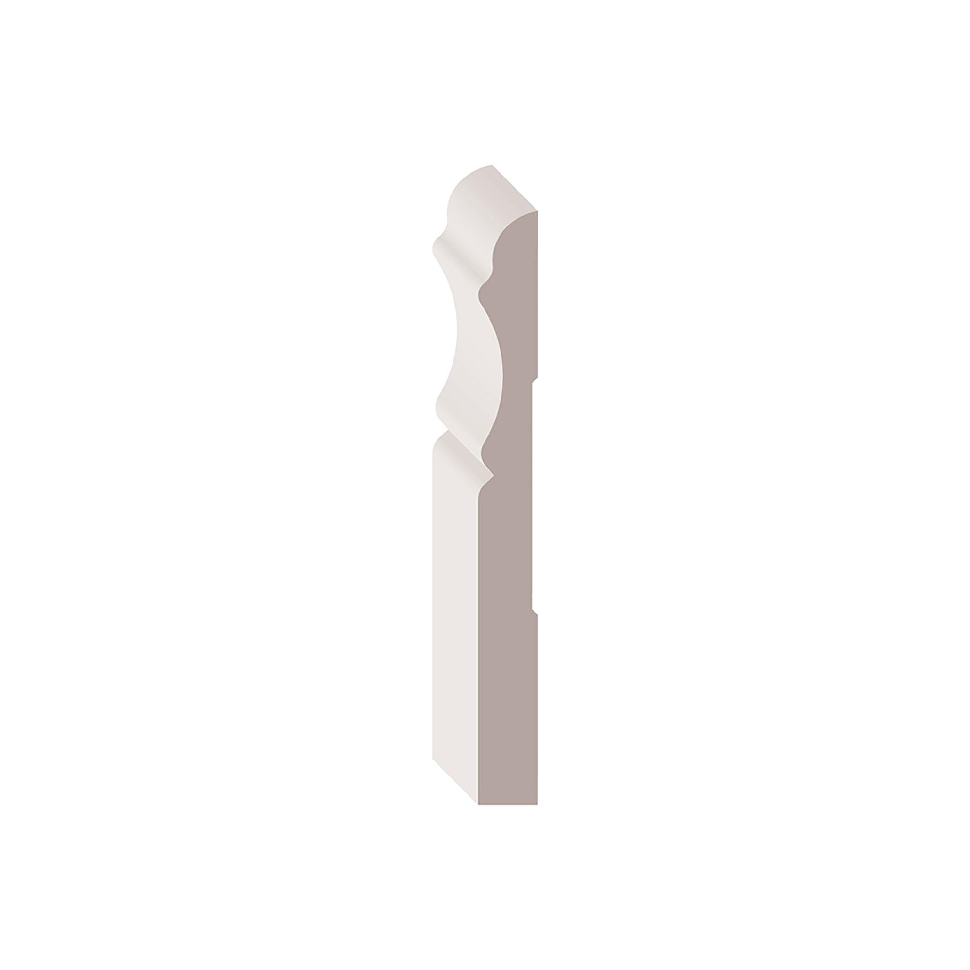 3/8" x 3" x RL Virola Baseboard