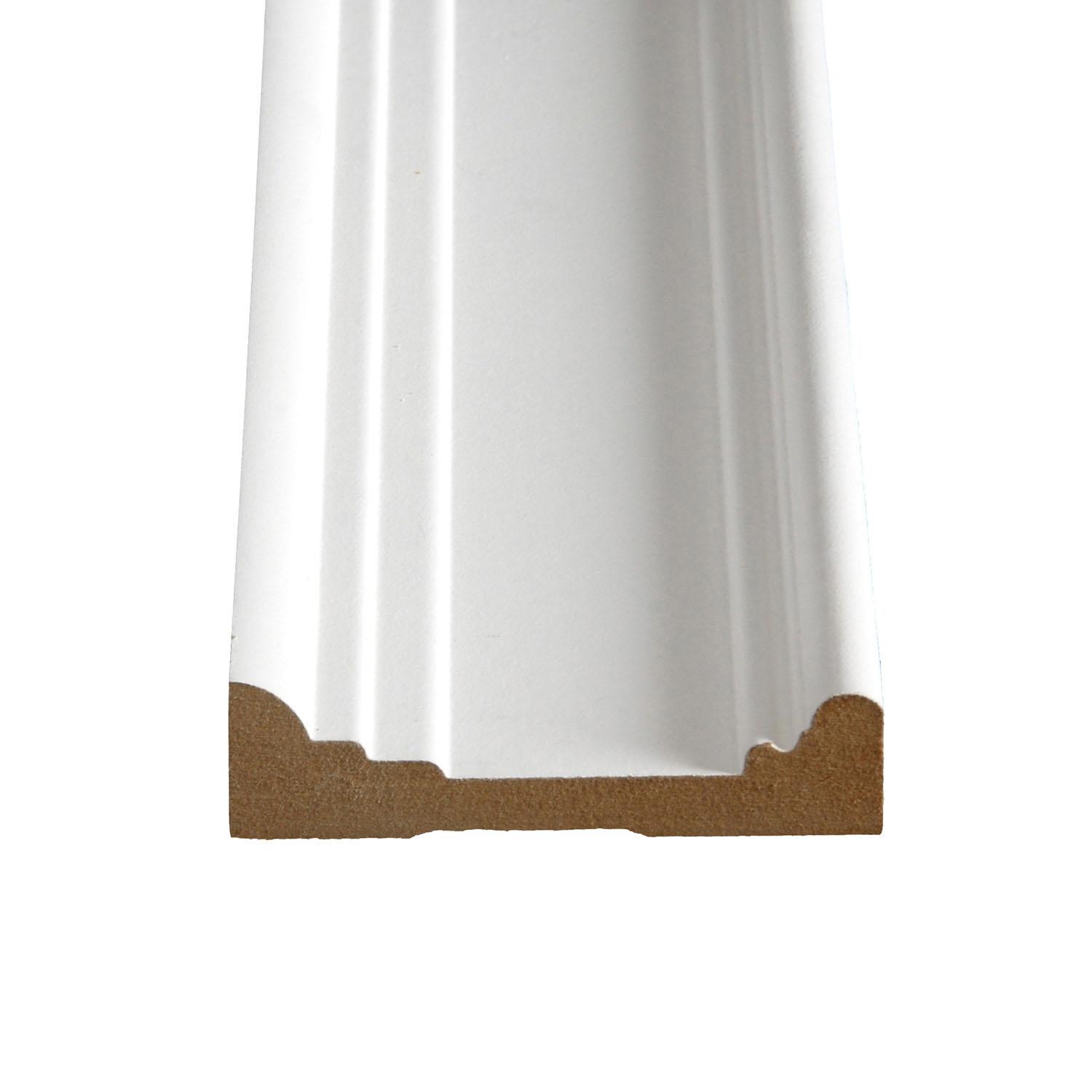 Plinthe en FDM apprêtée 1/2 x 4 1/8 po x 8 pi