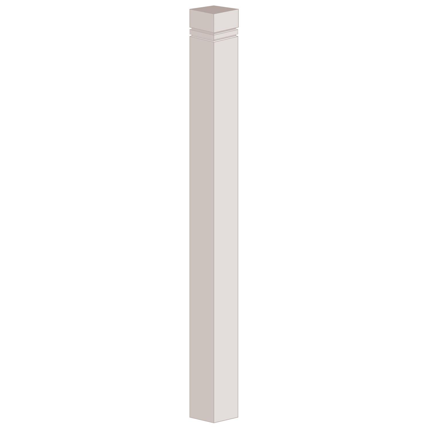 Pilastre en érable 2 7/8 x 2 7/8 x 52 po