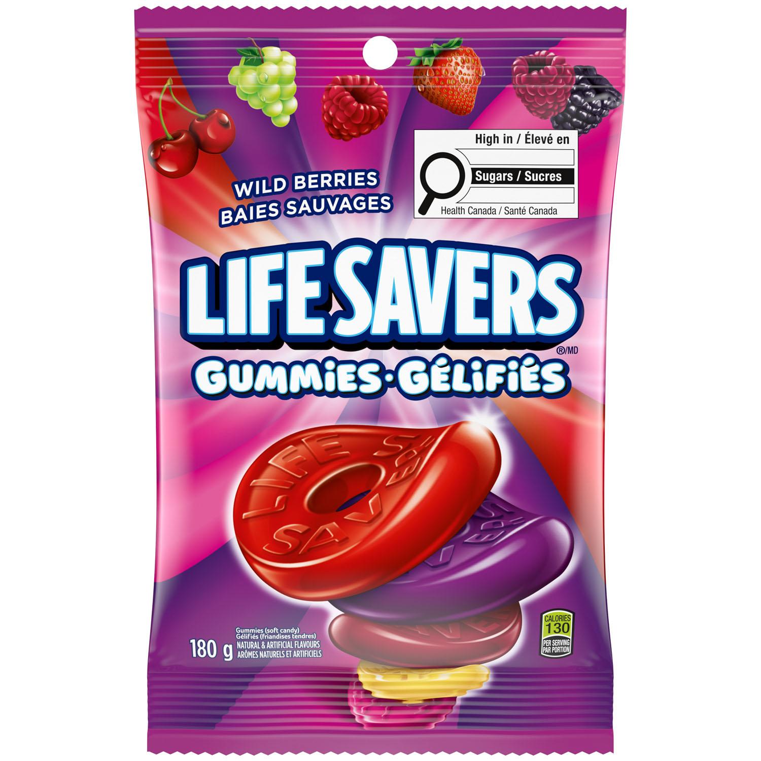 Lifesaver 5 Flavour Gummies Peg