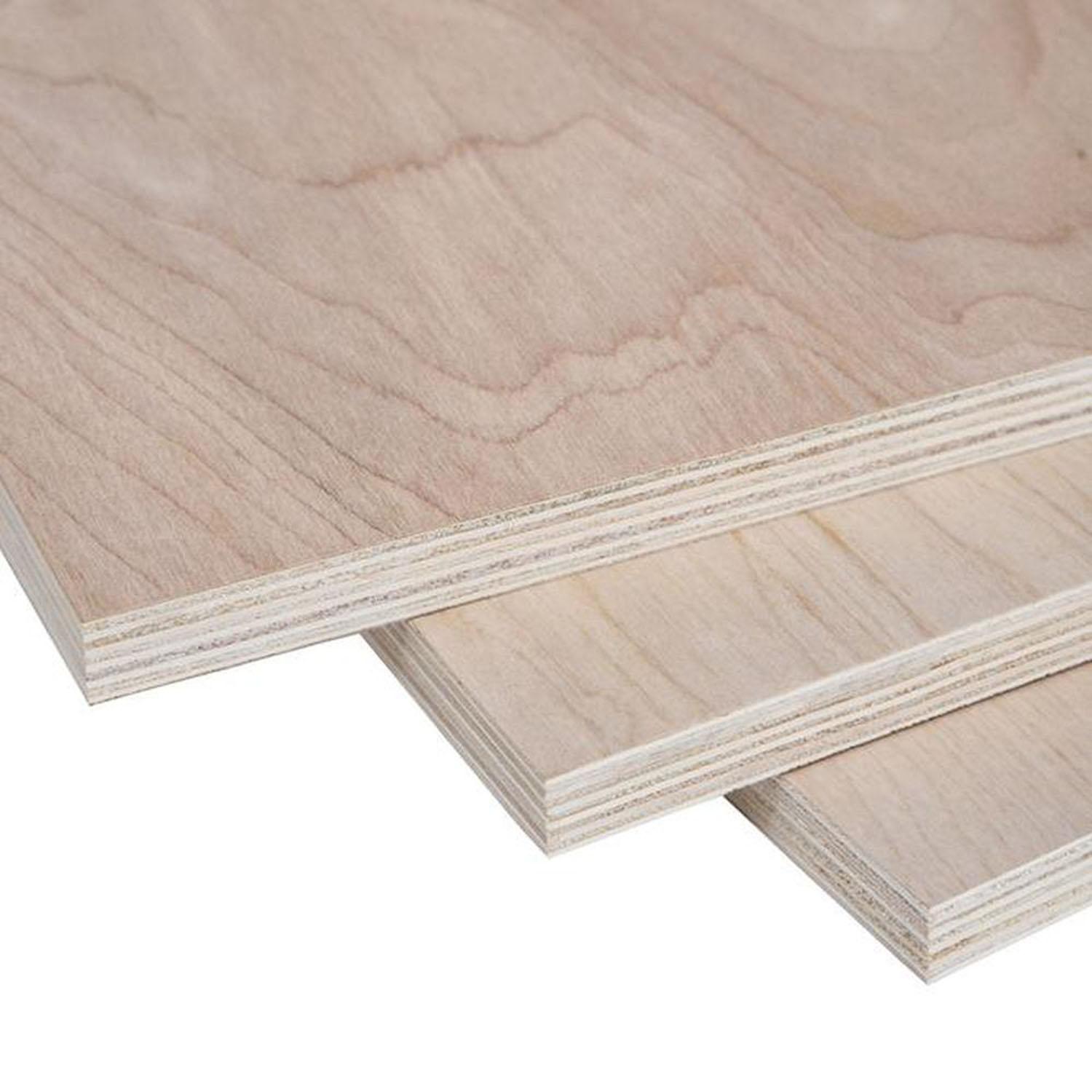 3/4" x 4' x 8' Domestic Shop Grade Birch