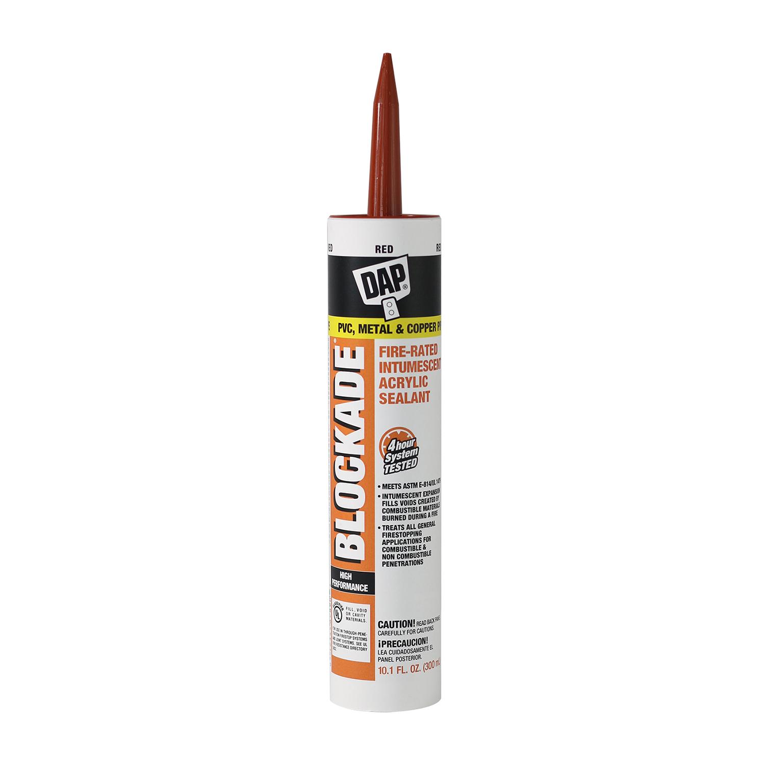 Blockade Fire Rated Intumescent Latex Sealant Red 300 ml