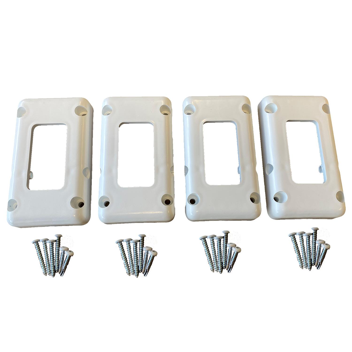 Support en PVC pour mur et colonne