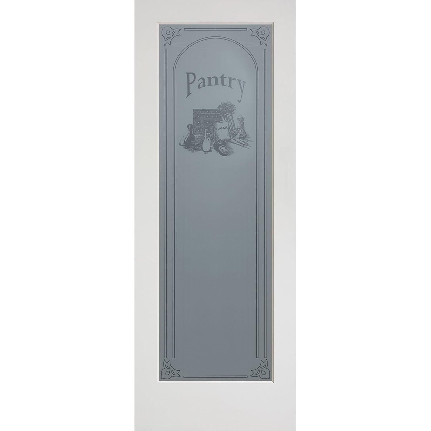 30" x 80" x 1-3/8" Primed MDF Pantry Slab