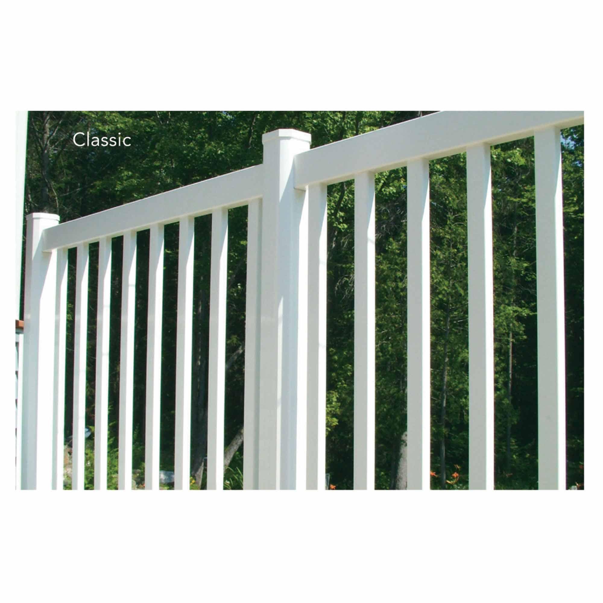 Rampe 42 x 48 po PVC