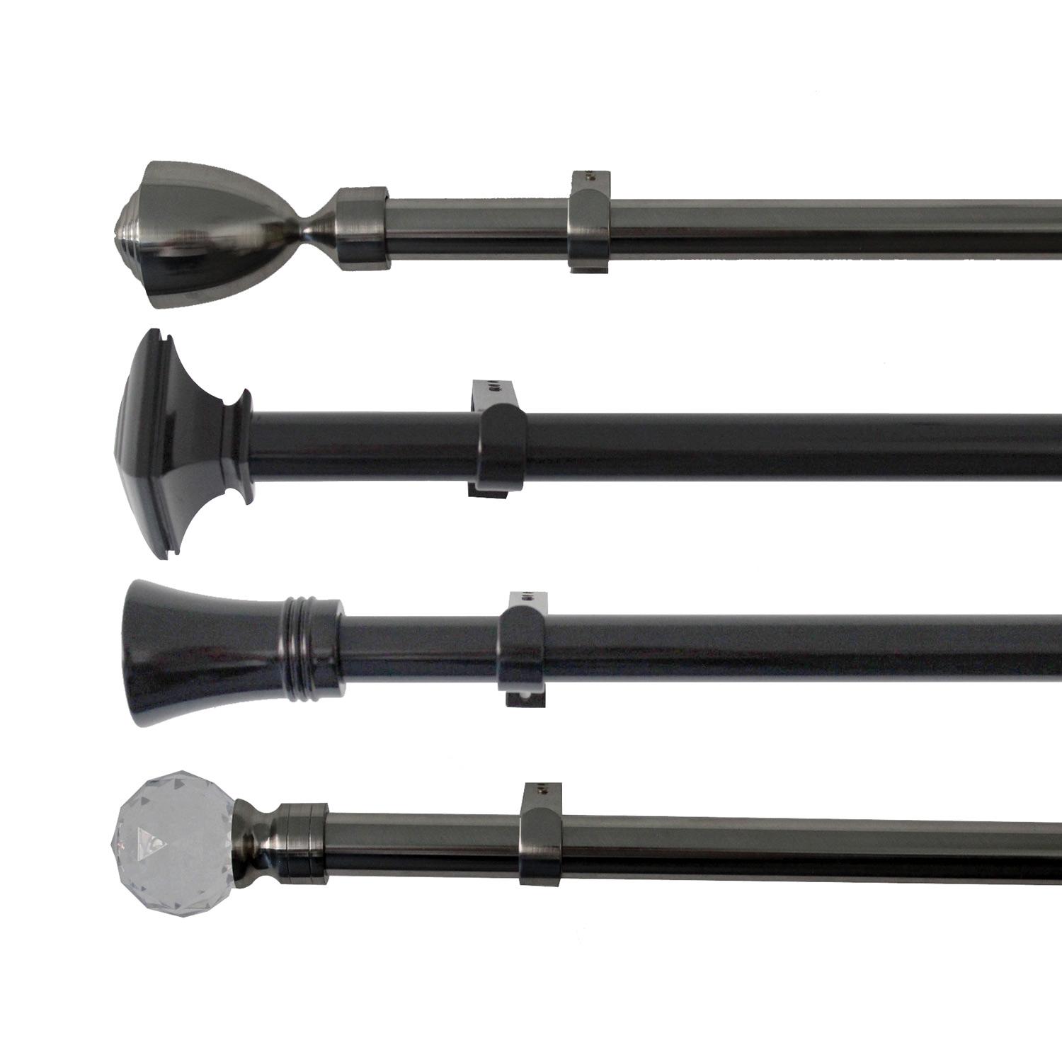 1" Curtain Rod 42-120"
