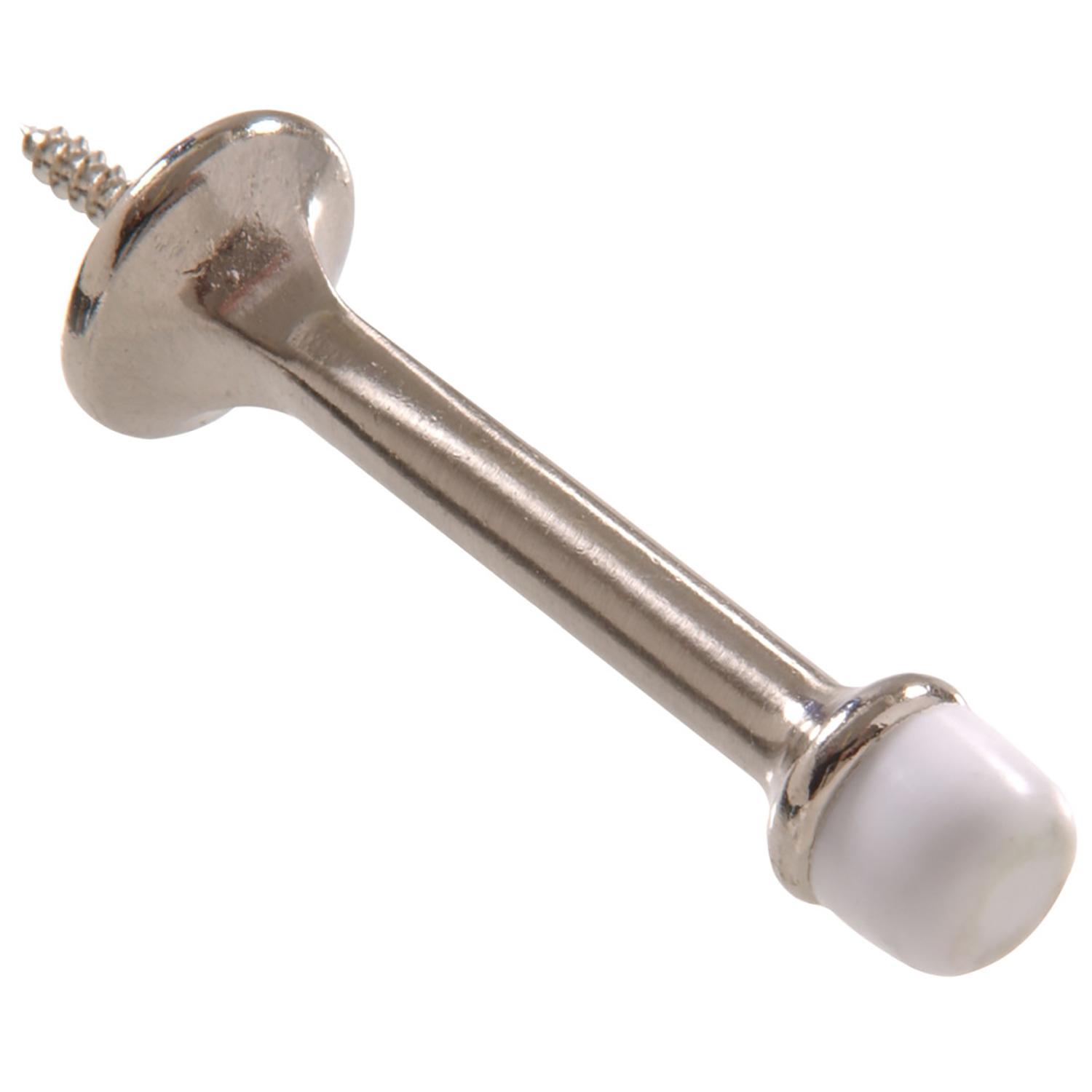 3" Satin Nickel Rigid Door Stop