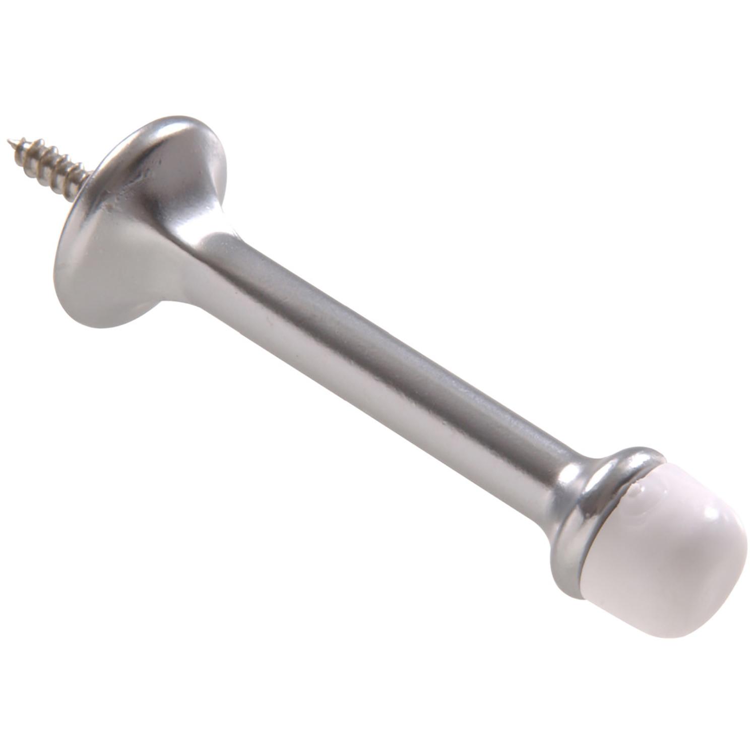 3" Satin Chrome Rigid Door Stop