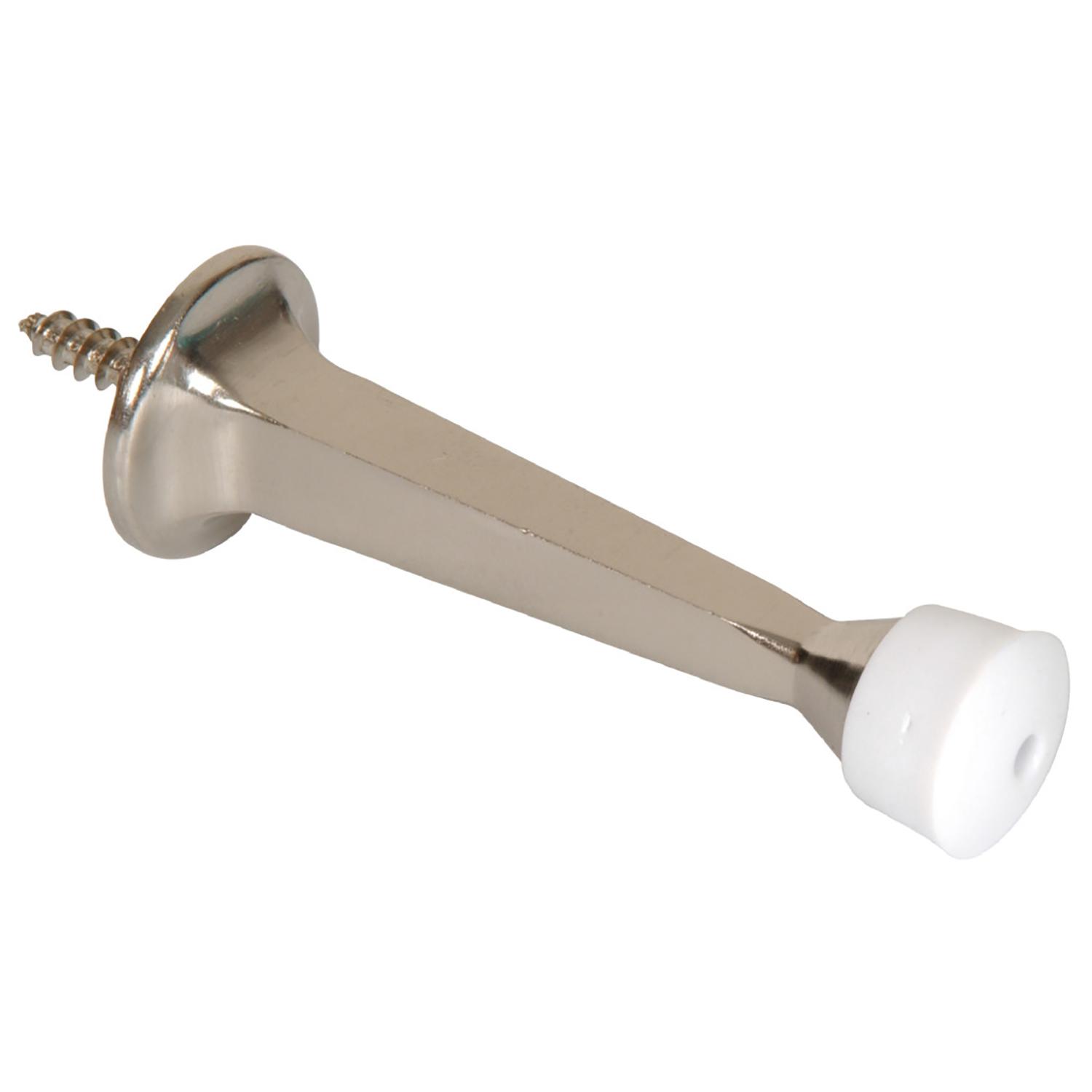 3" Satin Nickel Square Rigid Door Stop