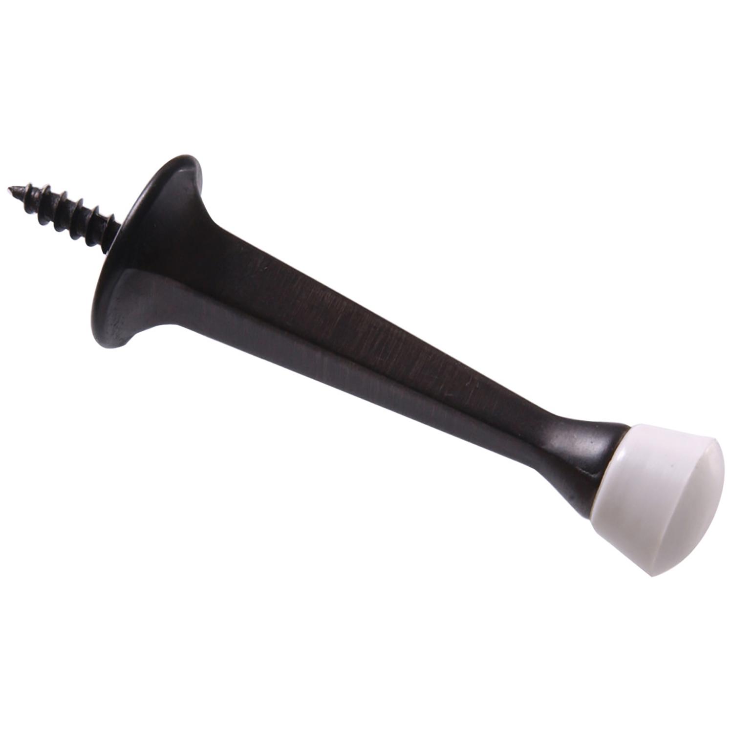 3" Oil Rubbed Bronze Square Rigid Door Stop