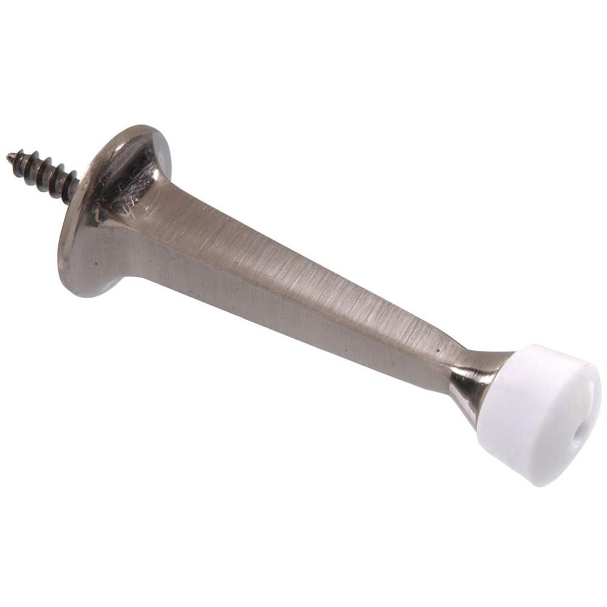 3" Pewter Square Rigid Door Stop