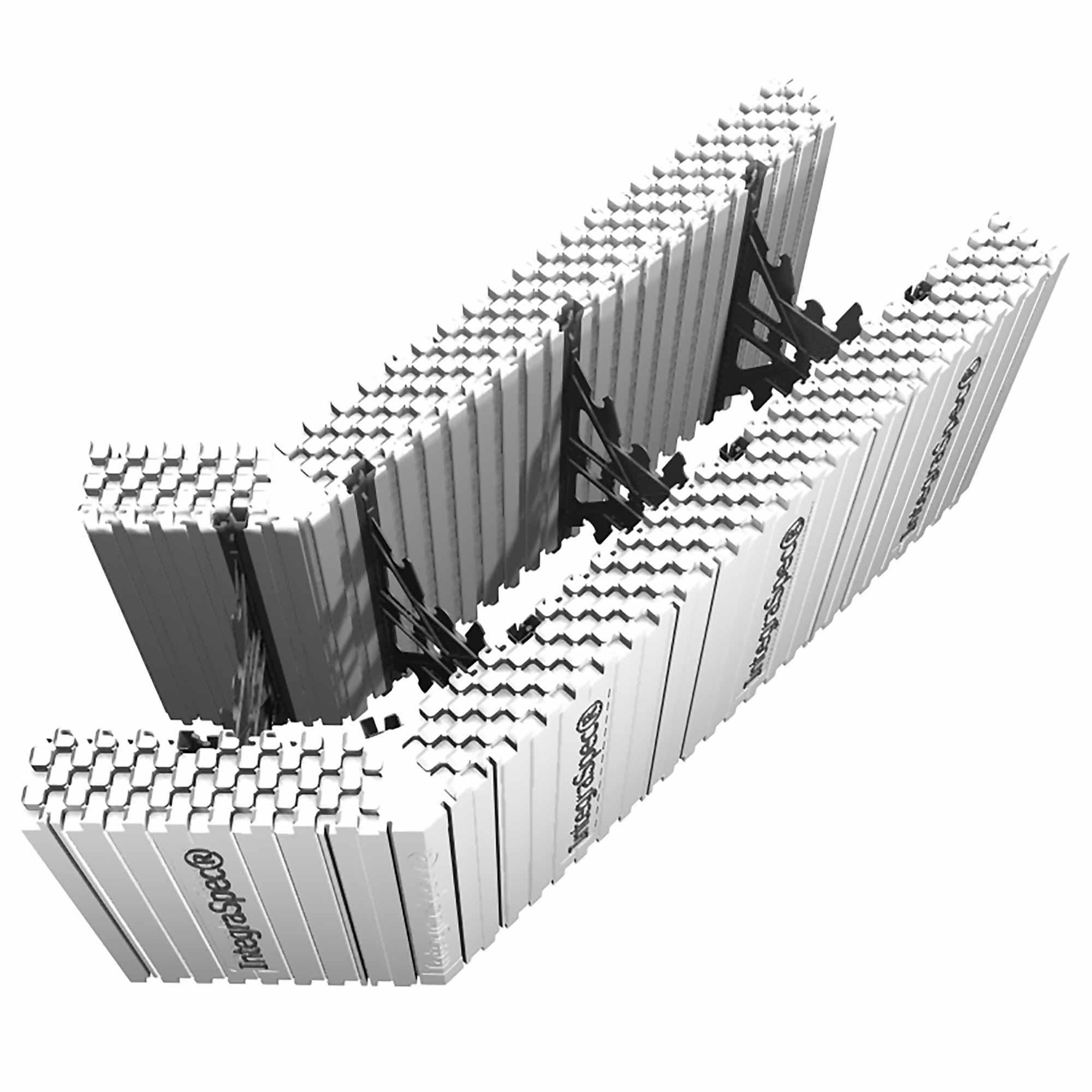Panneau de coin interne de FCI 45° Integraspec
