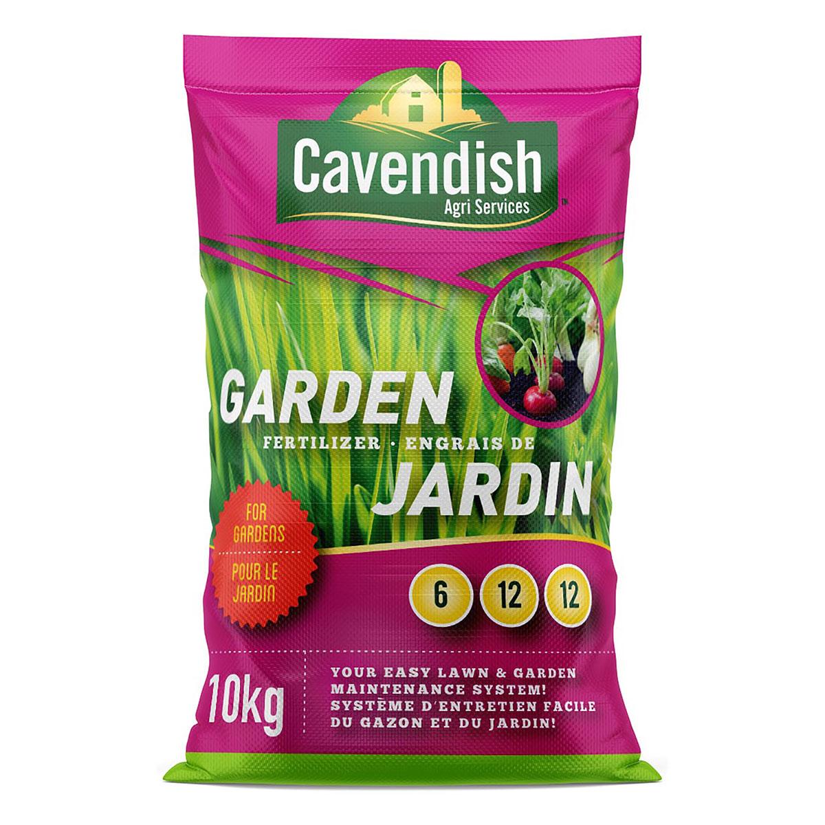 Engrais de jardin 6-12-12 Cavendish 10 kg