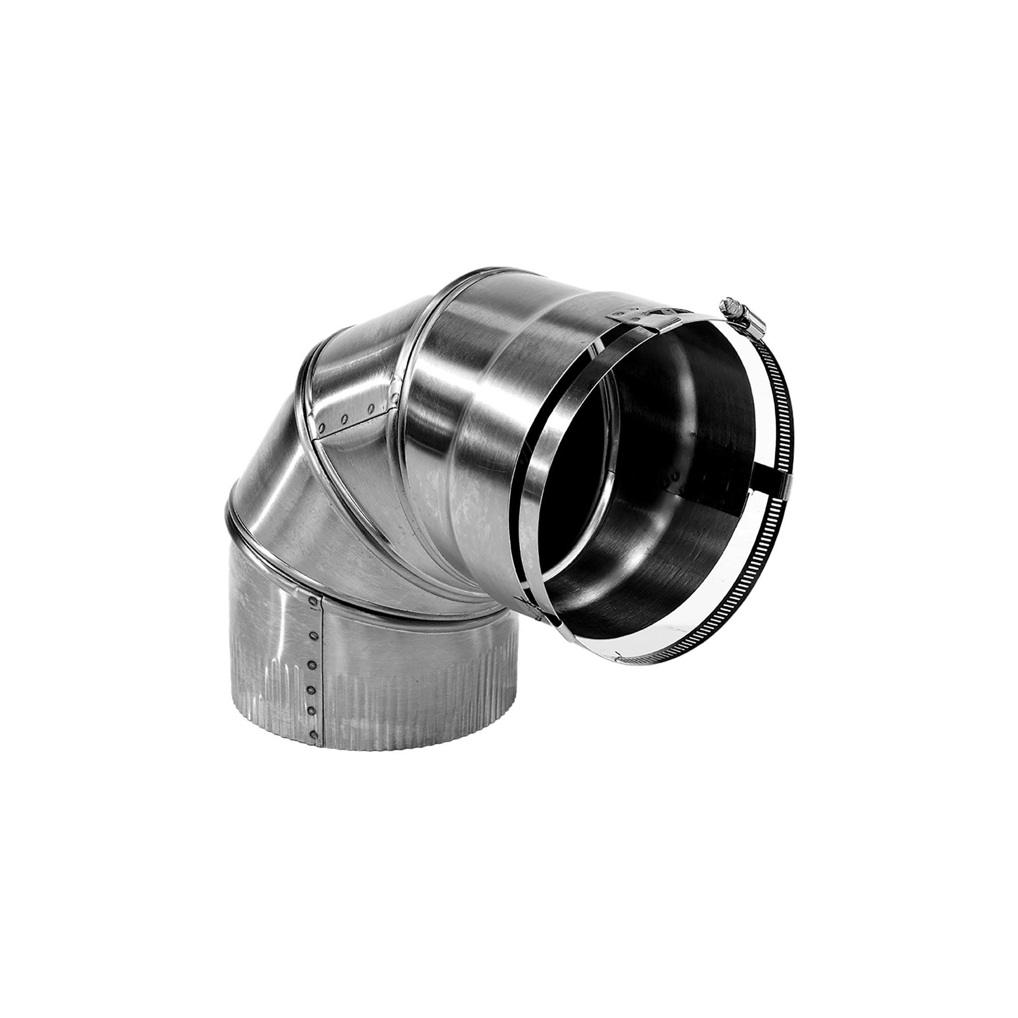 5" x 90 Degree Elbow Rigid Liner Stainless