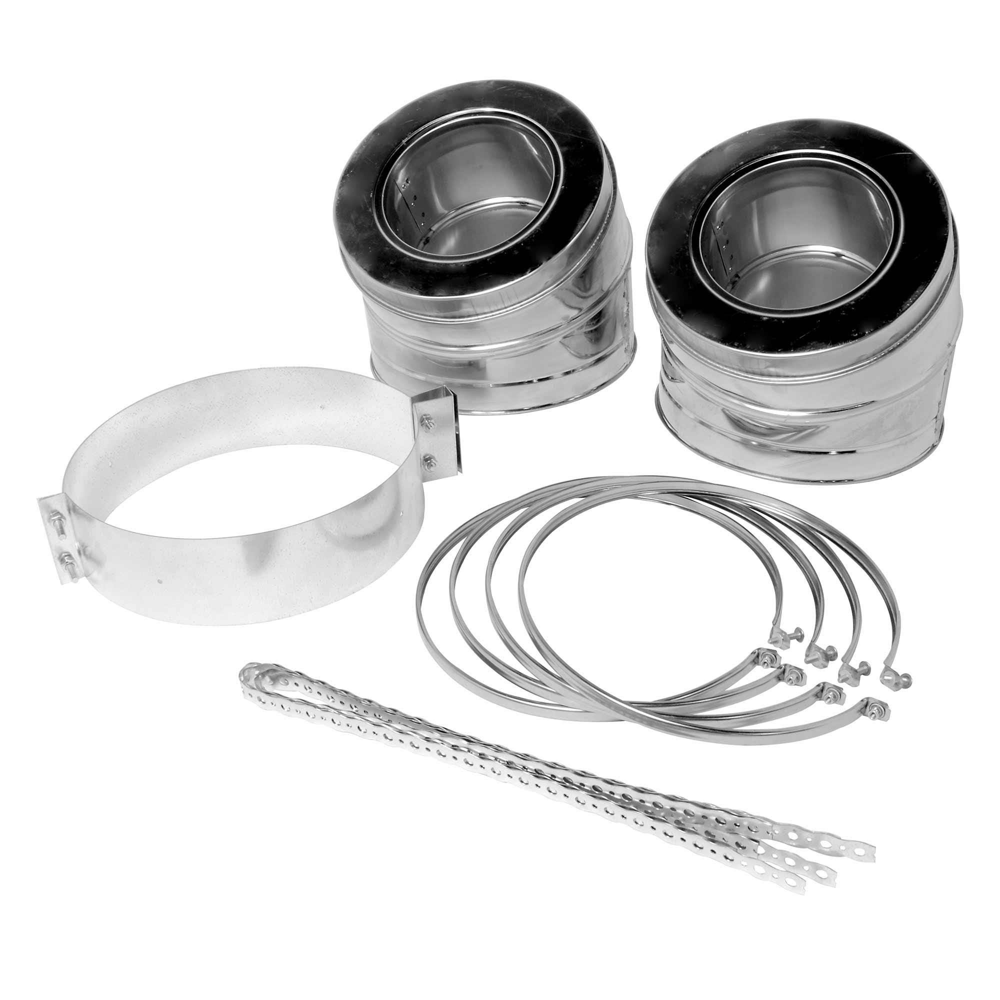 6" 30 Degree Elbow Stainless Steel