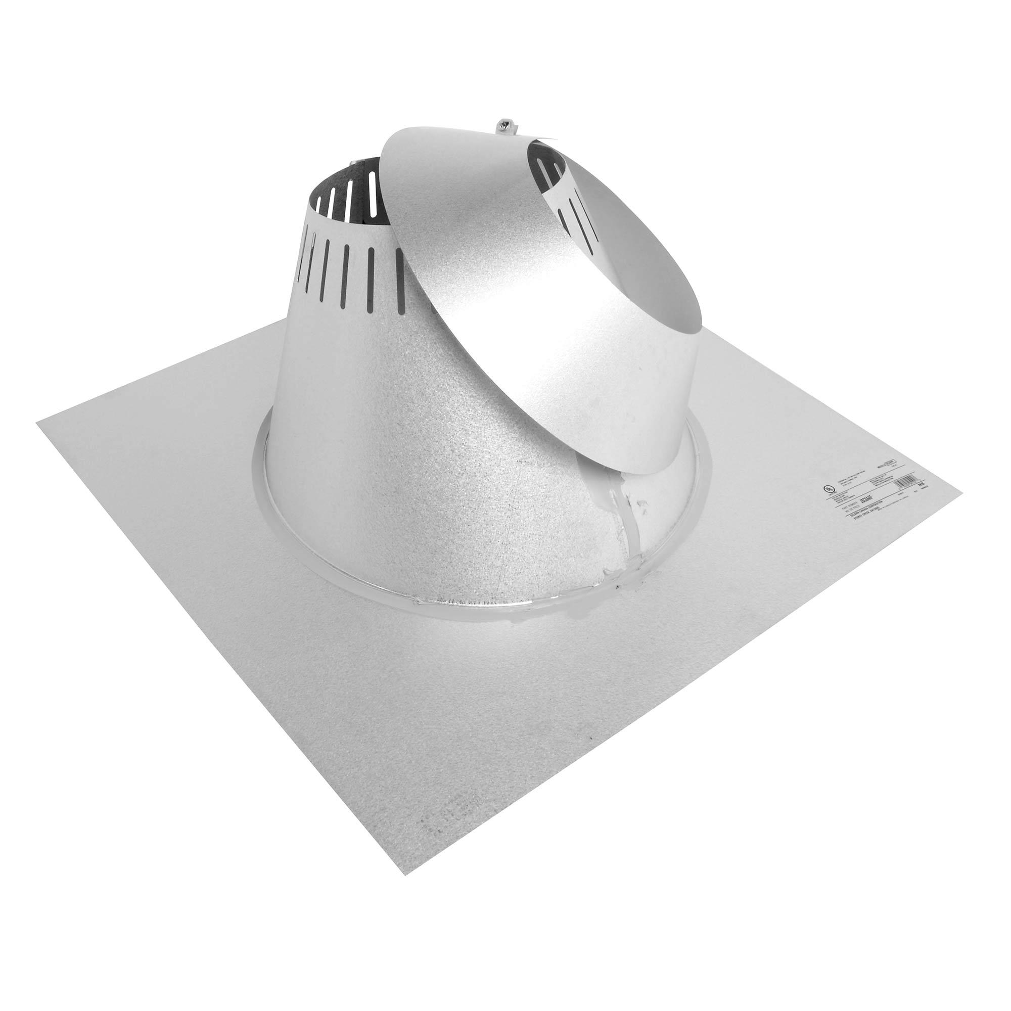 Solin ajustable cheminée classe A 0-6/12 5 po Supervent