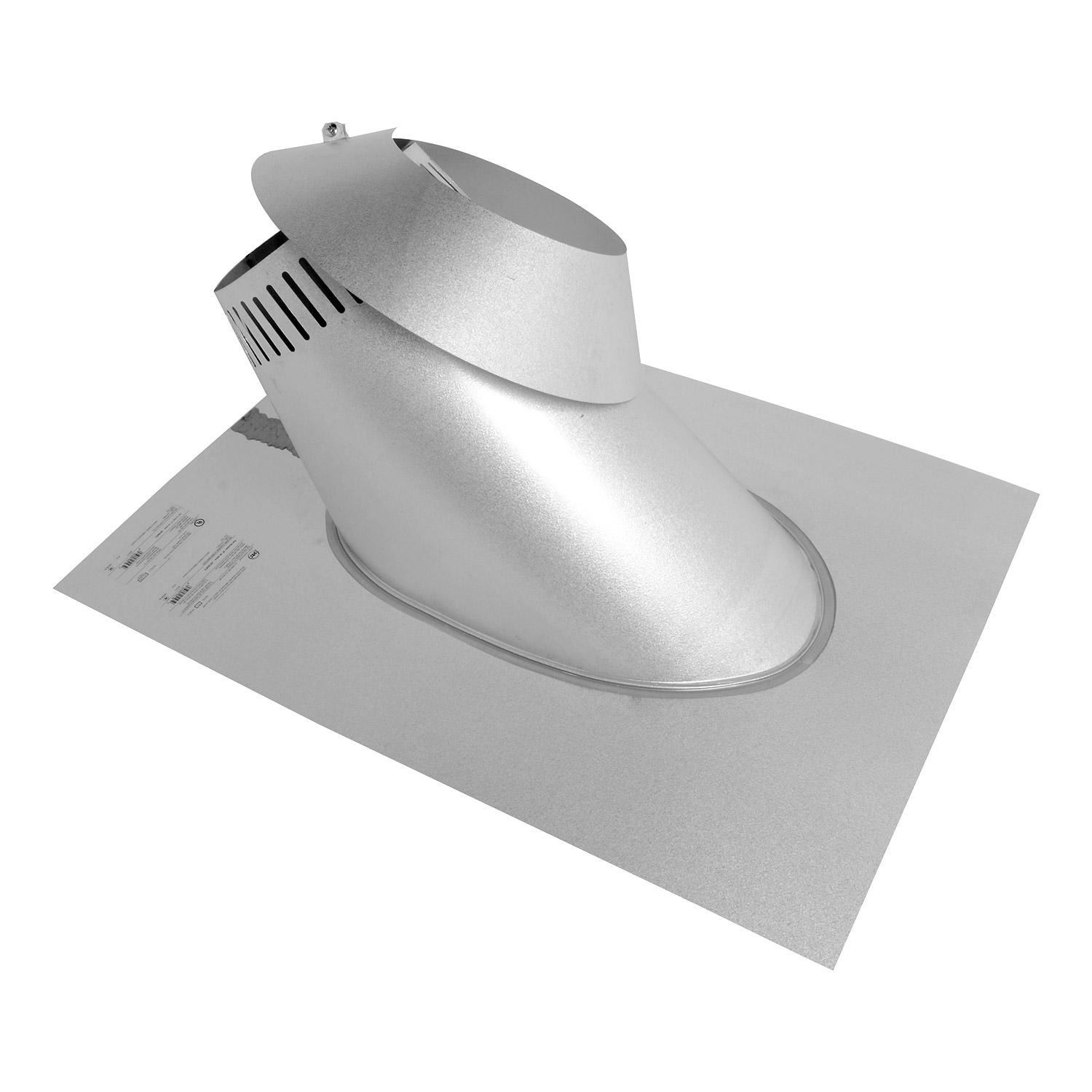 Solin ajustable cheminée classe A 6/12-12/12 6 po Supervent