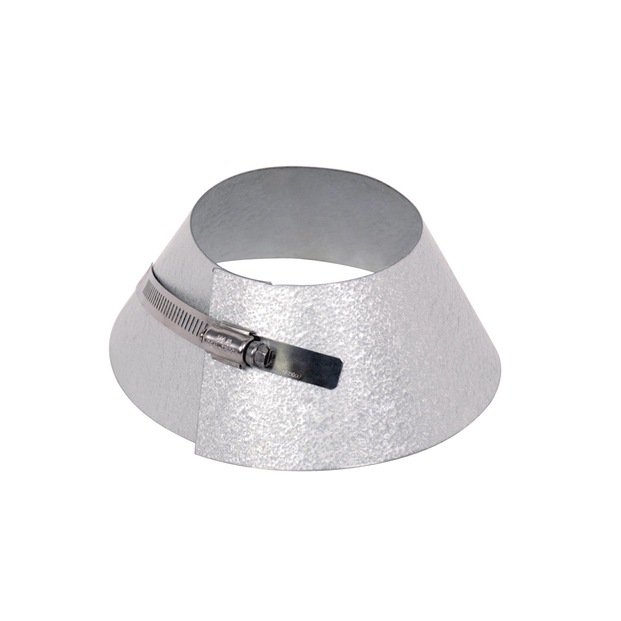Collier tempête de ventilation poêle à granules 4 po Selkirk