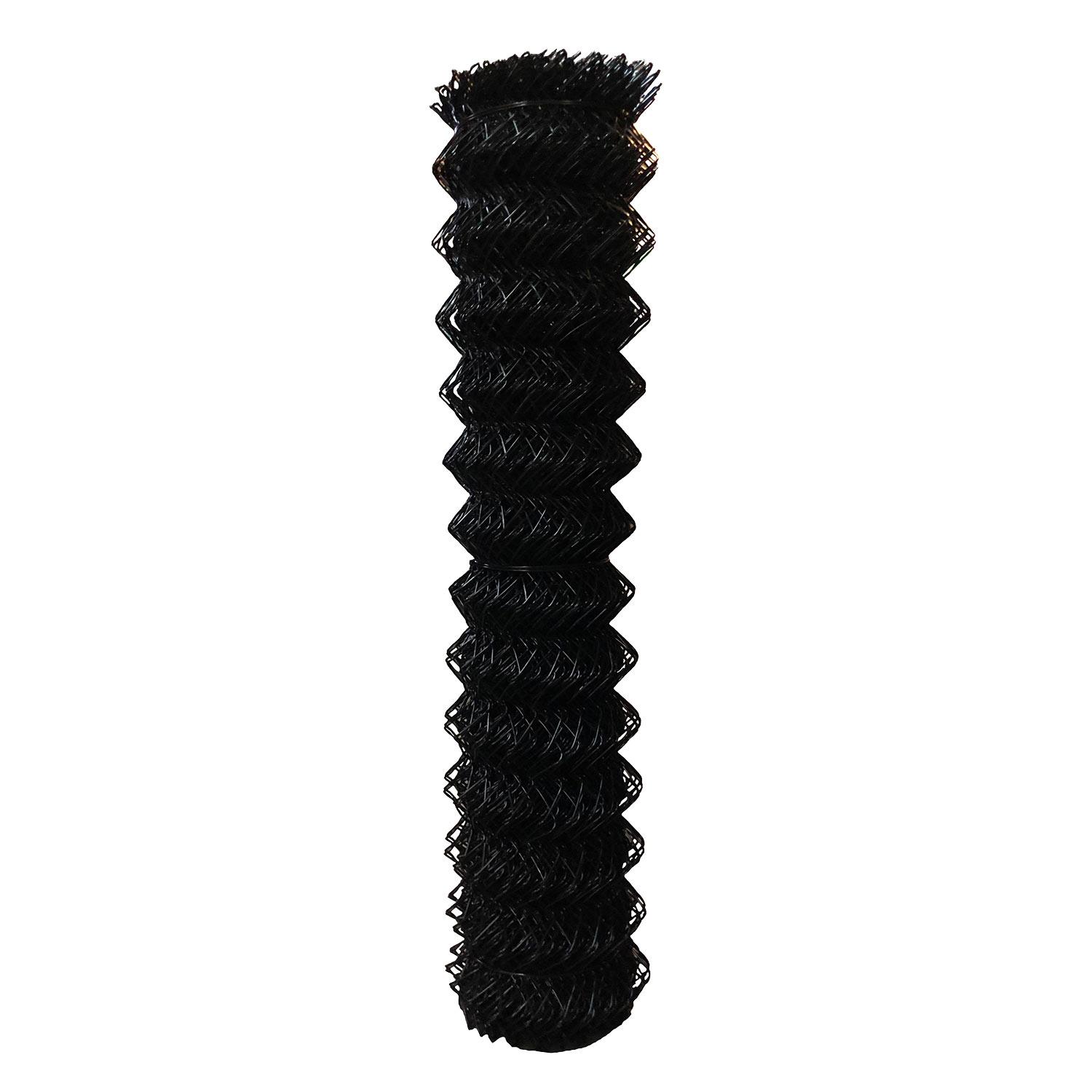 Rouleau clôture 48 po h maille losange 2 po ca 11 50 pi noir