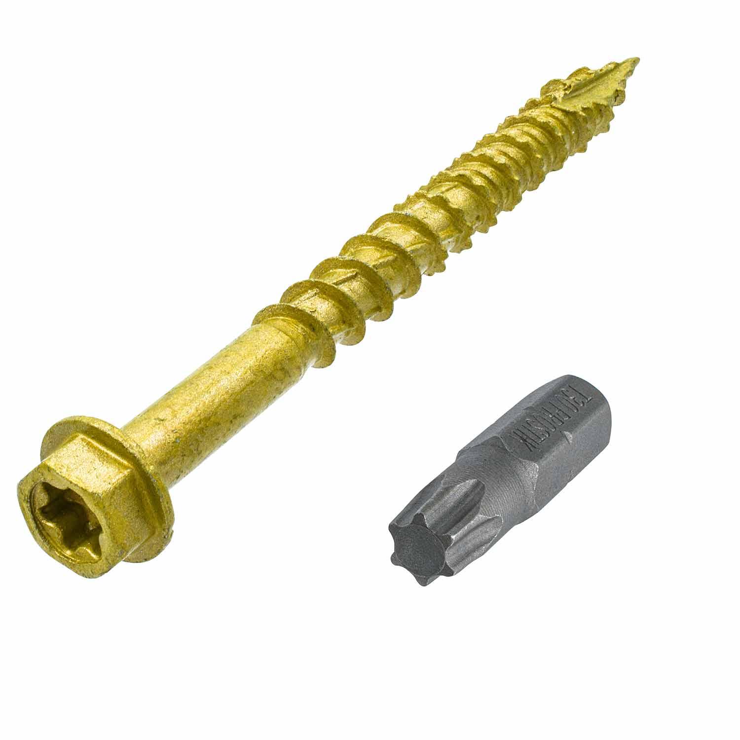 Vis à tête hexagonale One Screw 1/4 x 2 3/4 po, 35/pqt