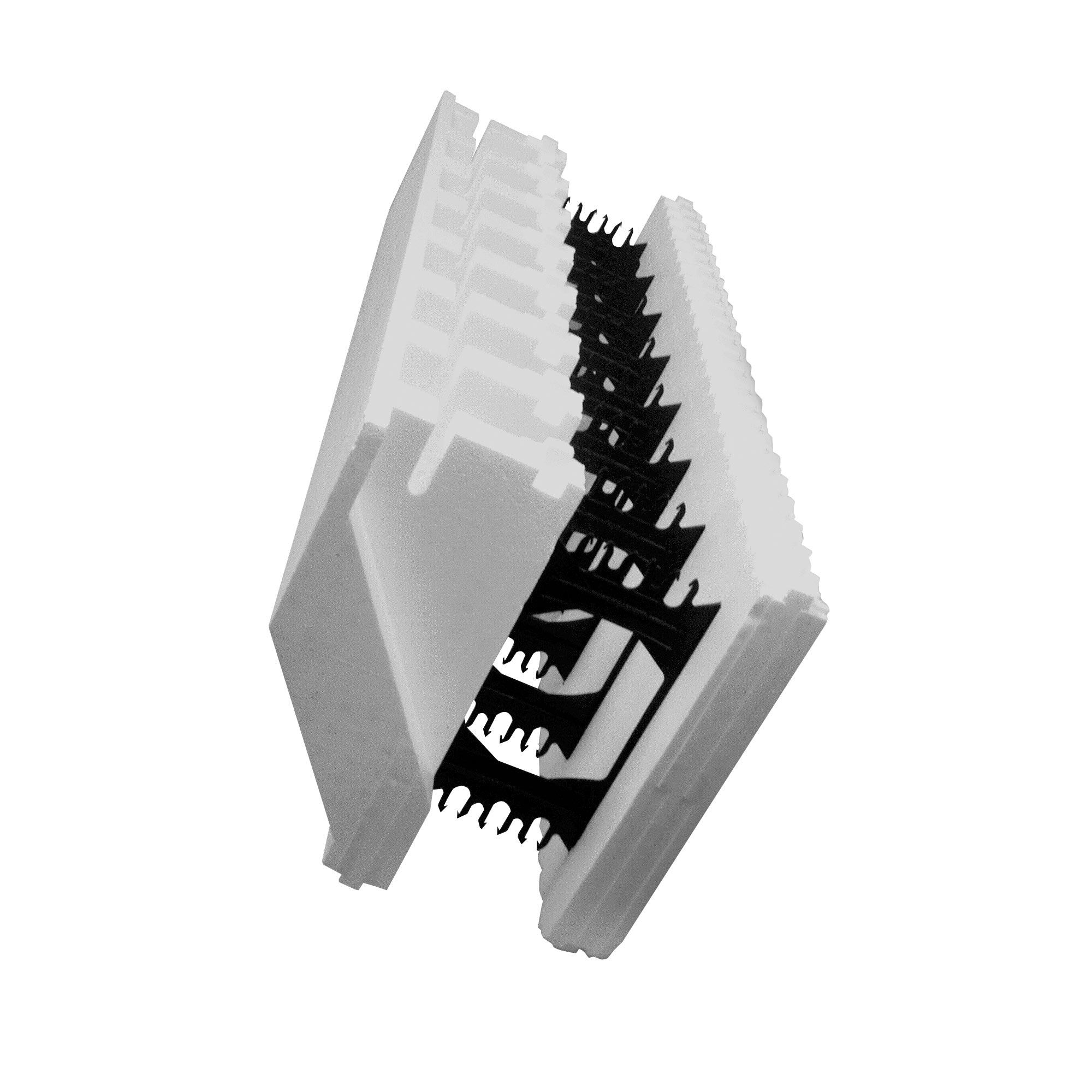 Forme de brique droite 6 po 5,33 pi²